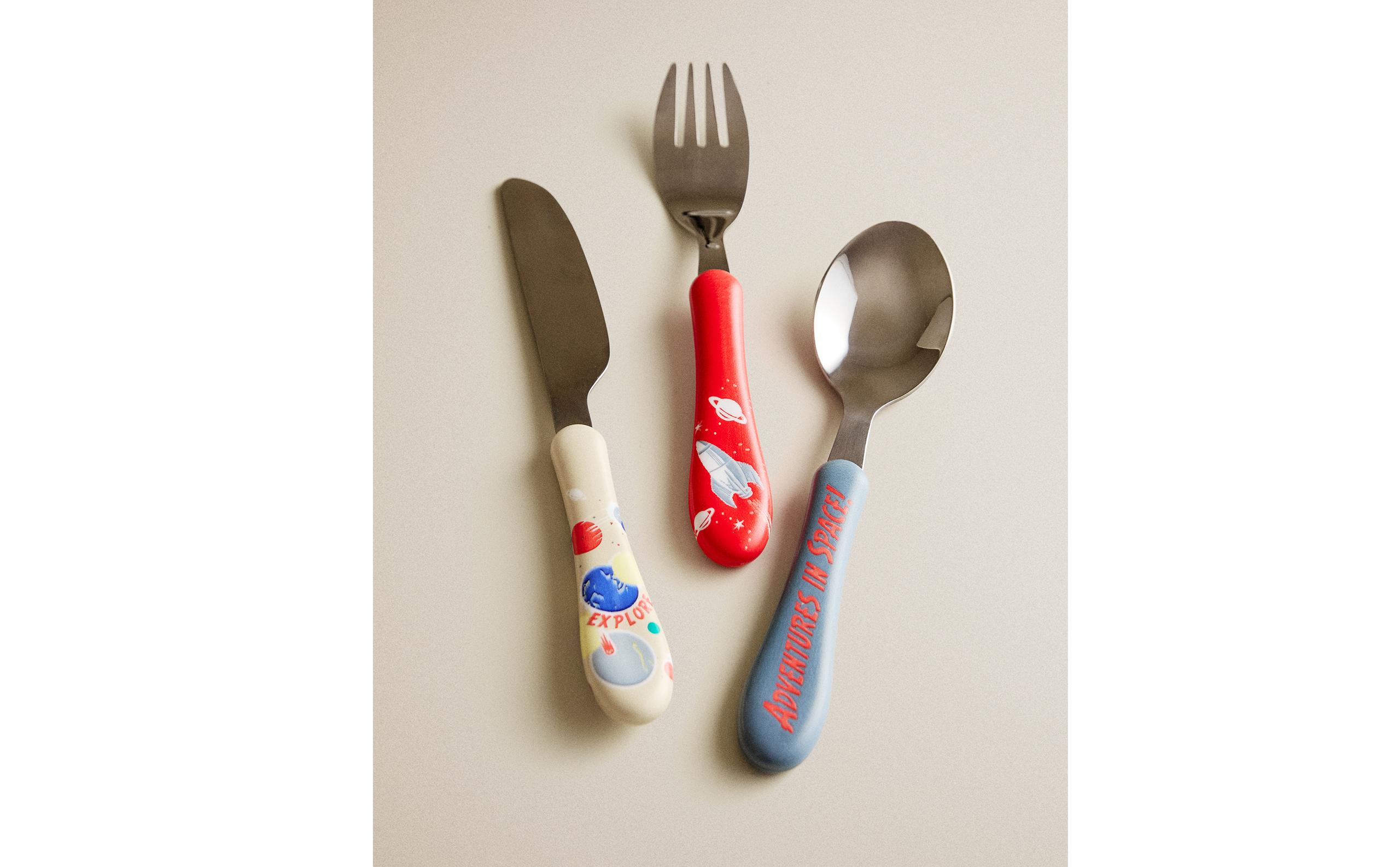 CHILDREN'S SPACE CUTLERY SET product thumbnail 9