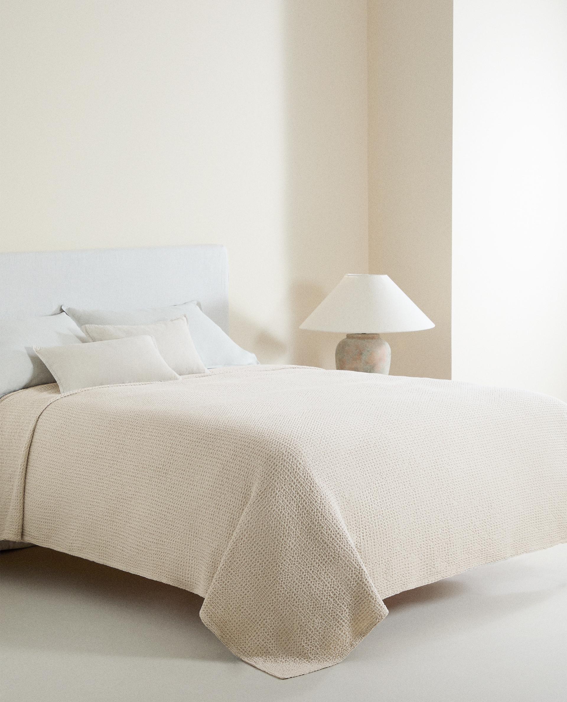 未使用】ZARA HOME ベッドカバー ベッドスプレッド マルチカバー