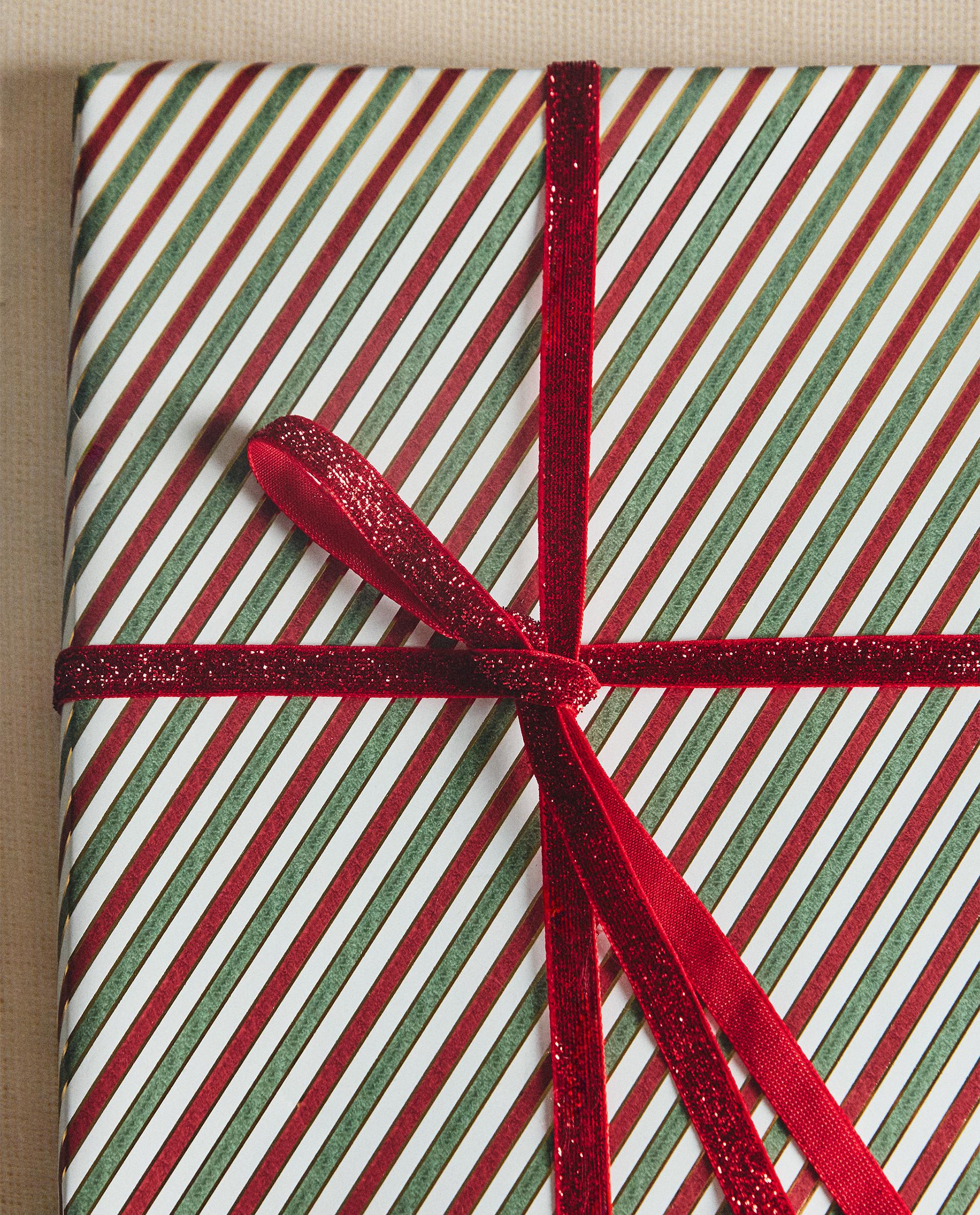 クリスマス ギフト リボン メタリックヤーン | Zara Home 日本/Japan