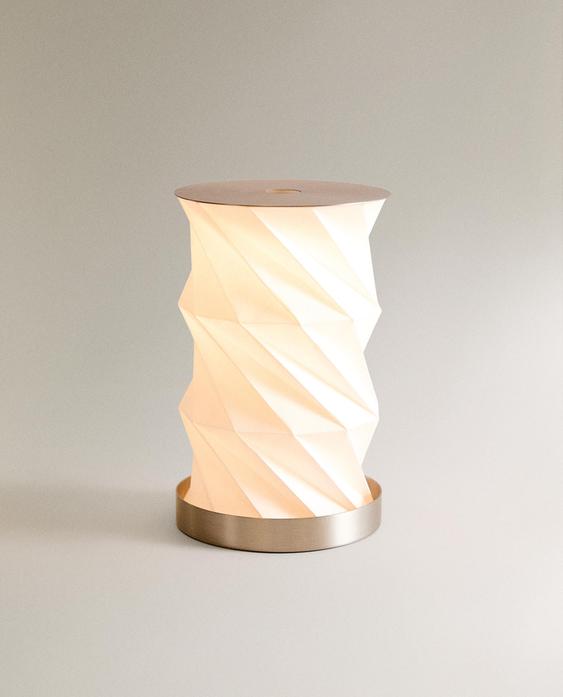 WIRELESS FOLDABLE METAL LAMP
