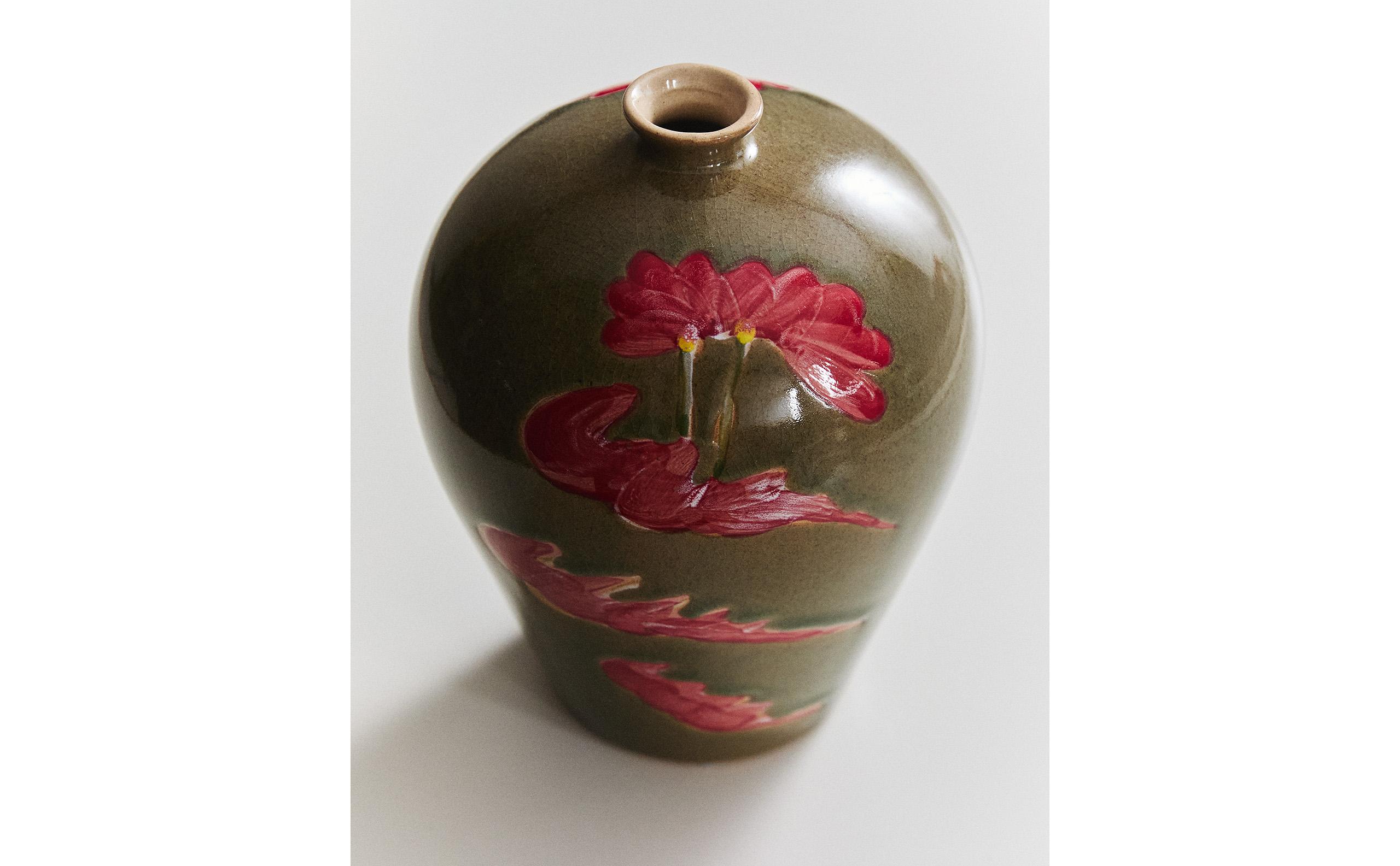フローラル ストーンウェア 花瓶 | Zara Home 日本/Japan