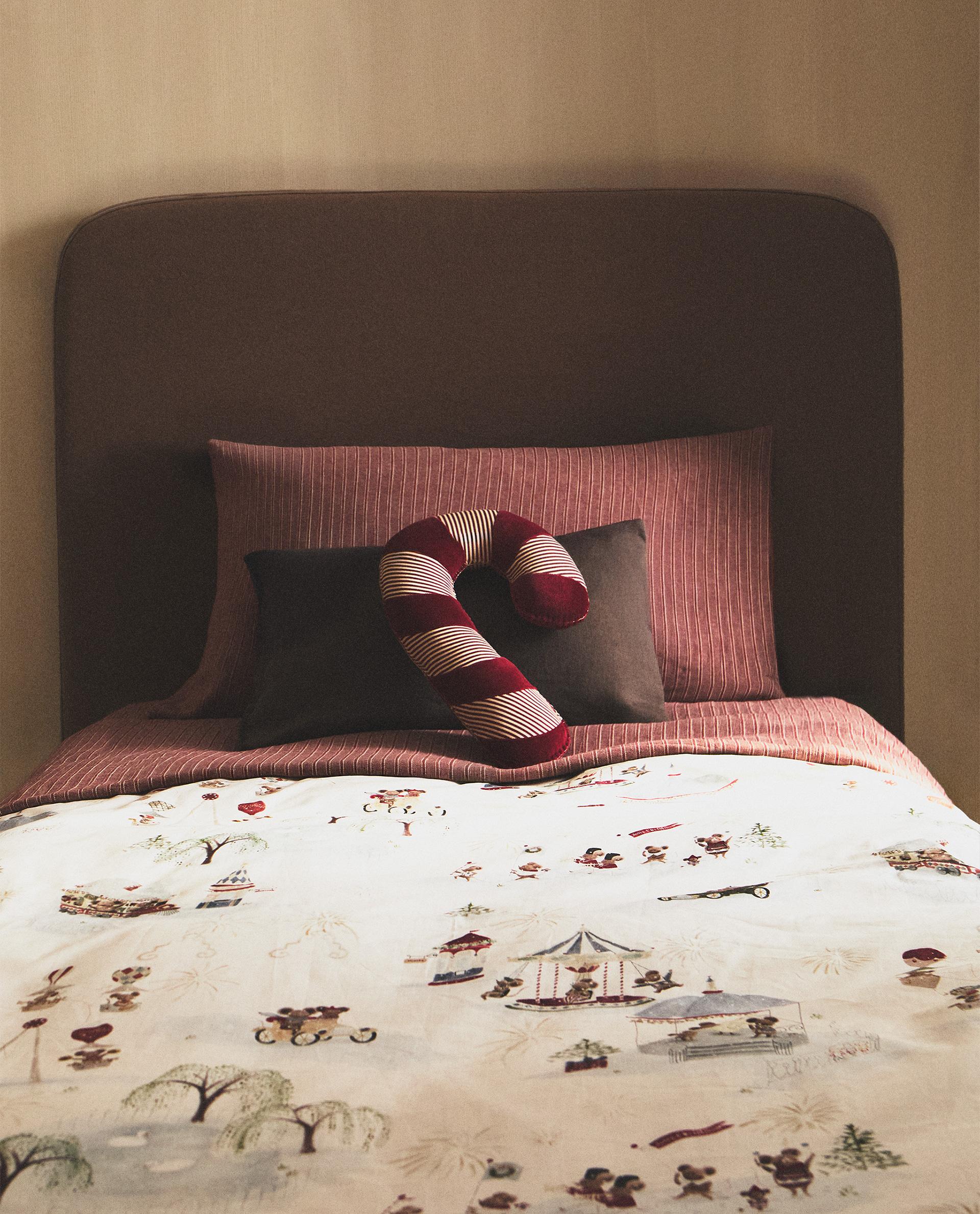 クリスマス ミュージカルマウス柄キッズ掛け布団カバー | Zara Home