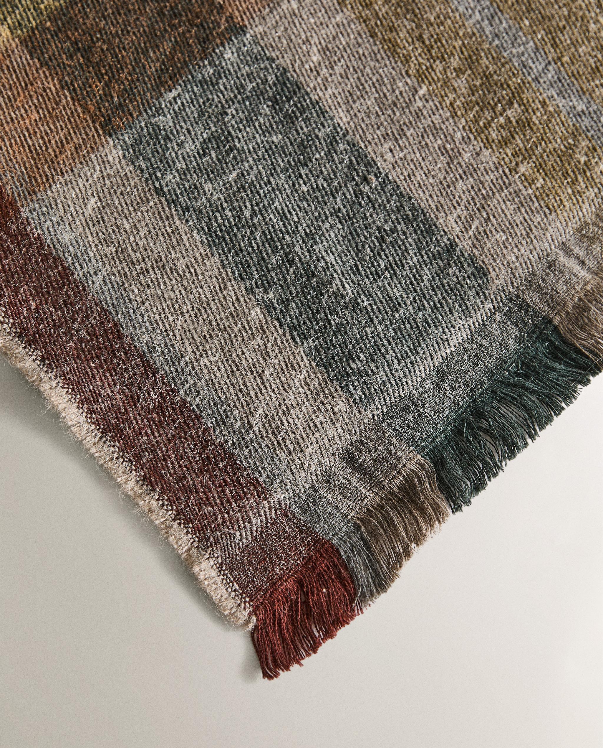 チェック コットン ブランケット | Zara Home 日本/Japan