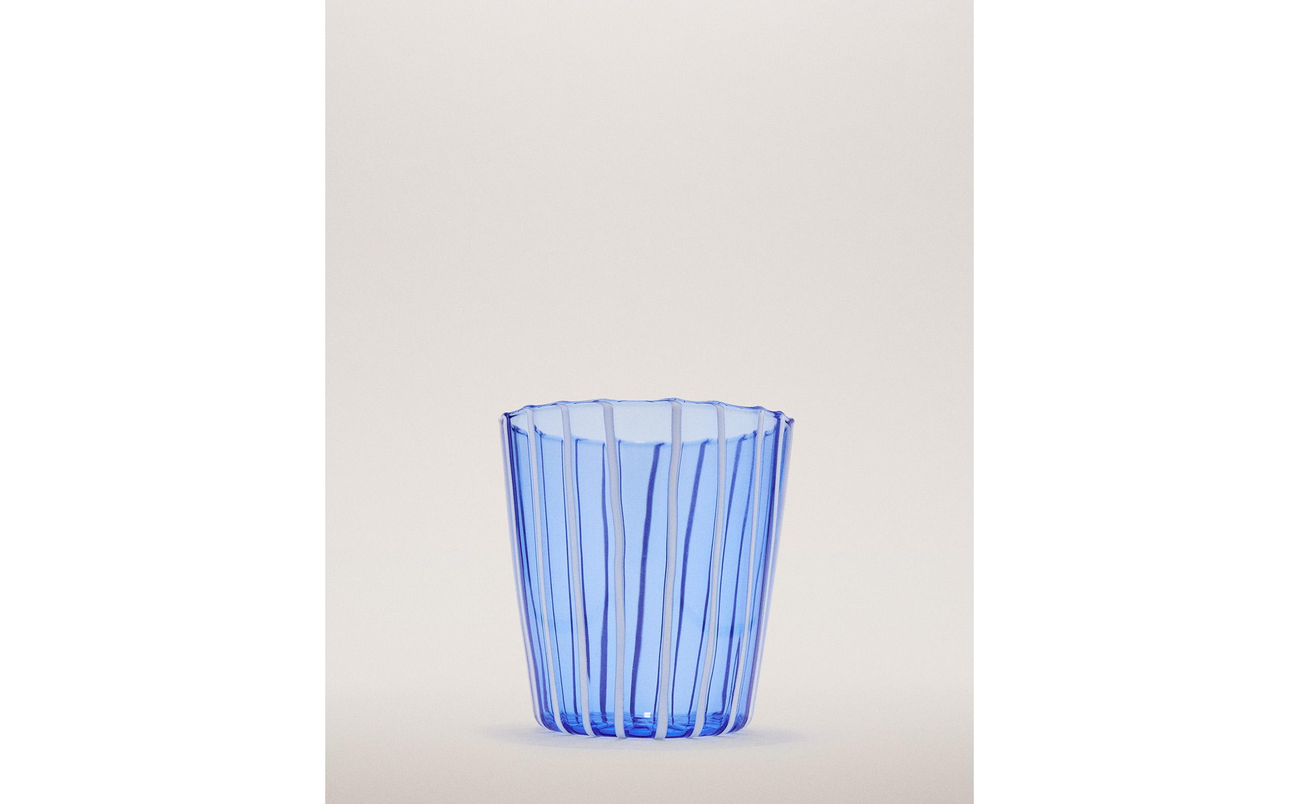 ストライプ ボロシリケイトガラスコップ | Zara Home 日本/Japan