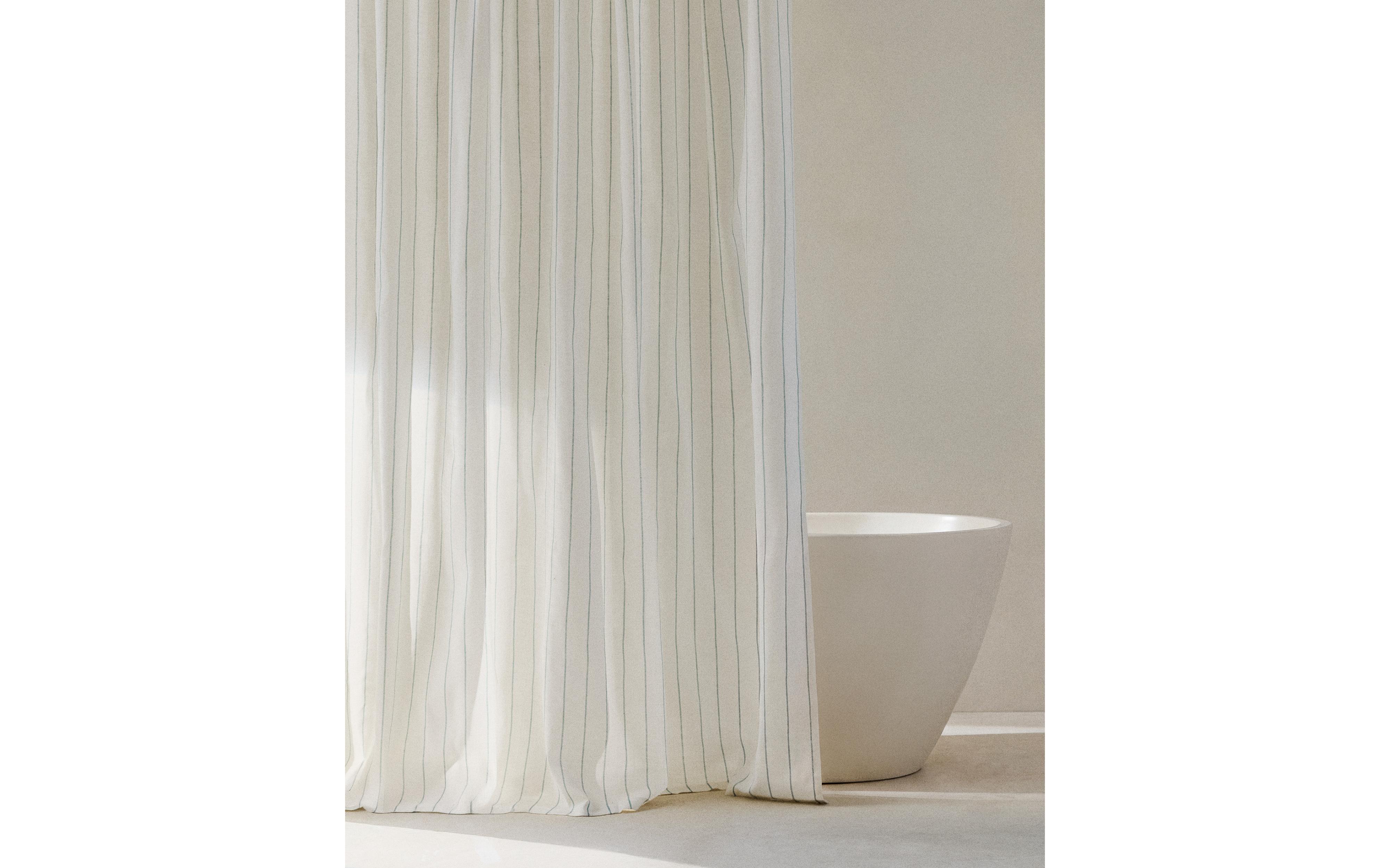 SHOWER CURTAIN WITH THIN STRIPES product thumbnail 10