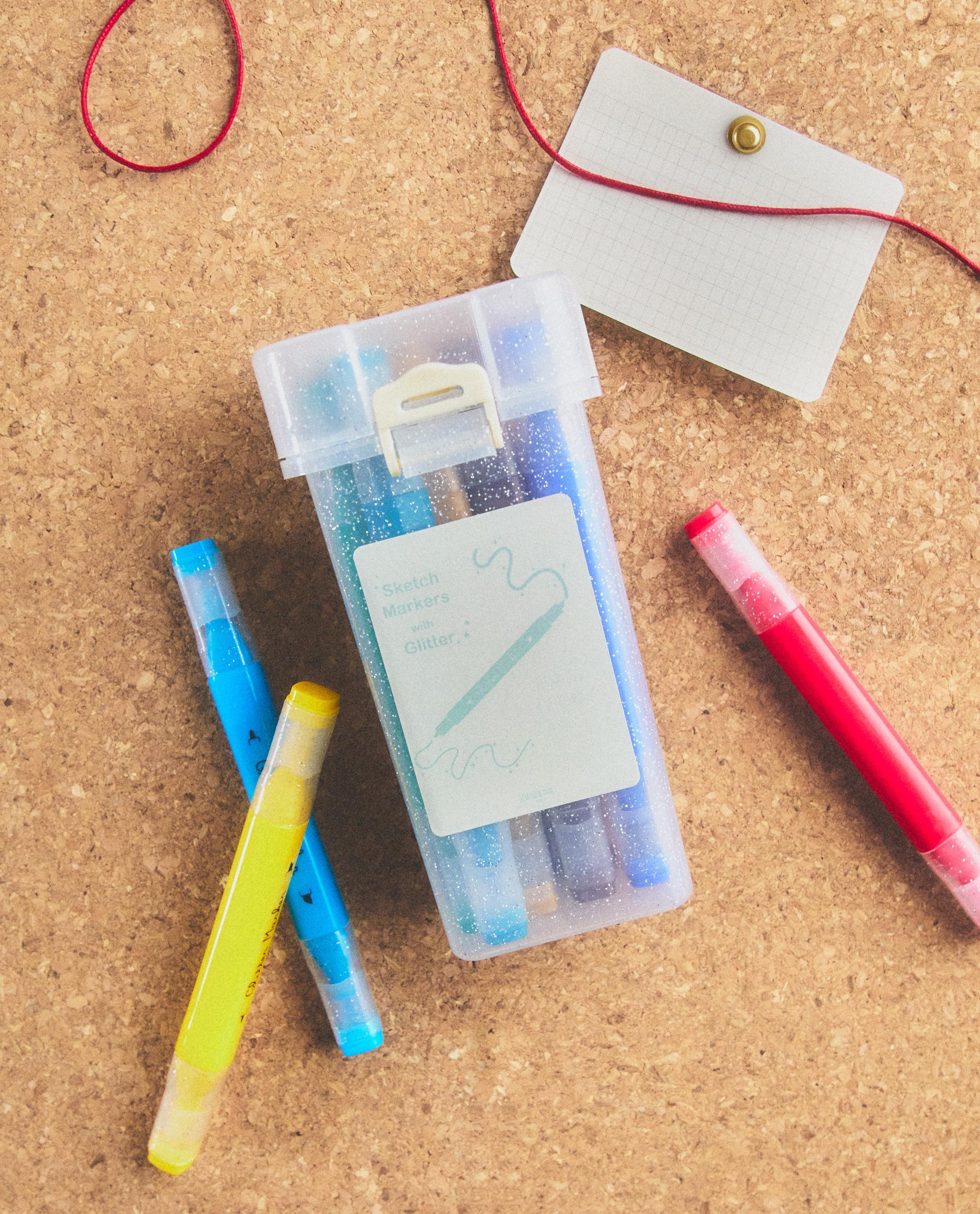 KIDS' GLITTER MARKERS (PACK OF 12) product thumbnail 10