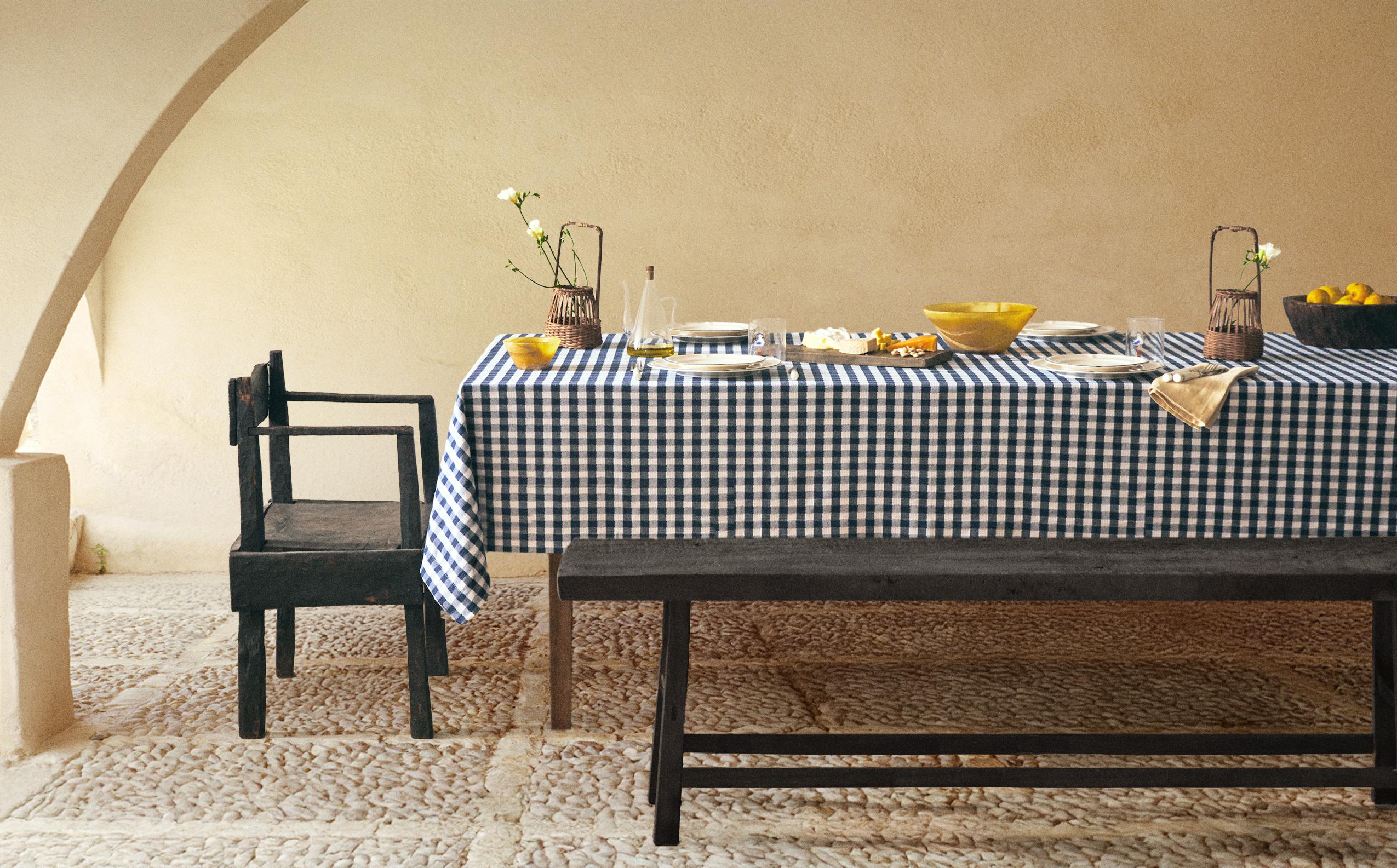 GINGHAM TABLECLOTH