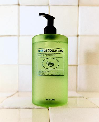 (500 ML) LIME & PEPPERMINT LIQUID SOAP