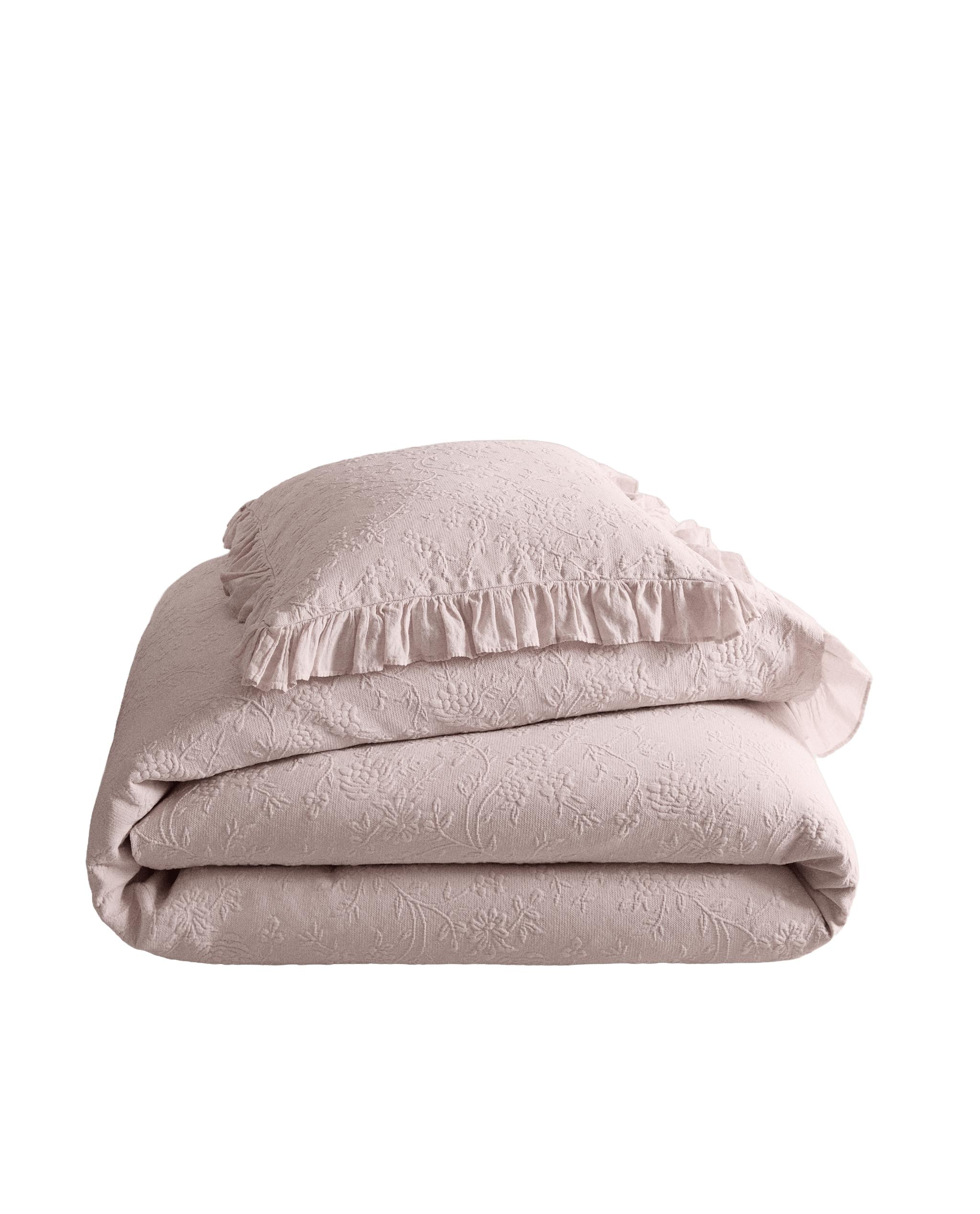 JACQUARD BEDSPREAD WITH RUFFLE TRIM product thumbnail 7