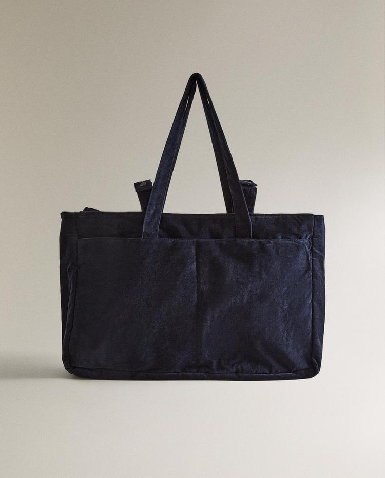 CORDUROY MATERNITY BAG