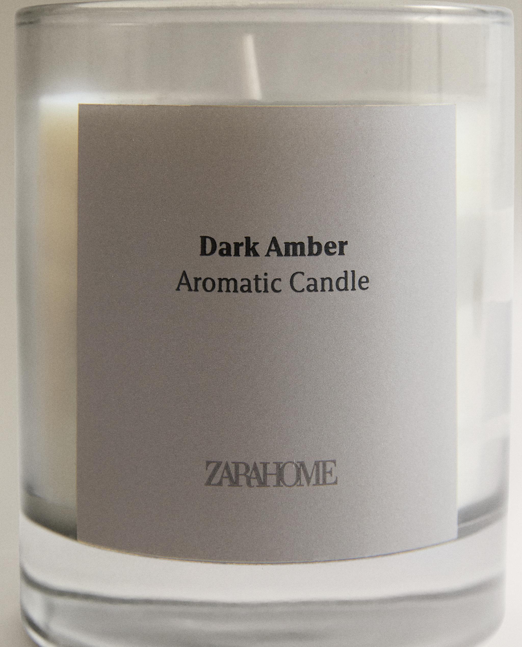 (200 G) DARK AMBER SCENTED CANDLE product thumbnail 4