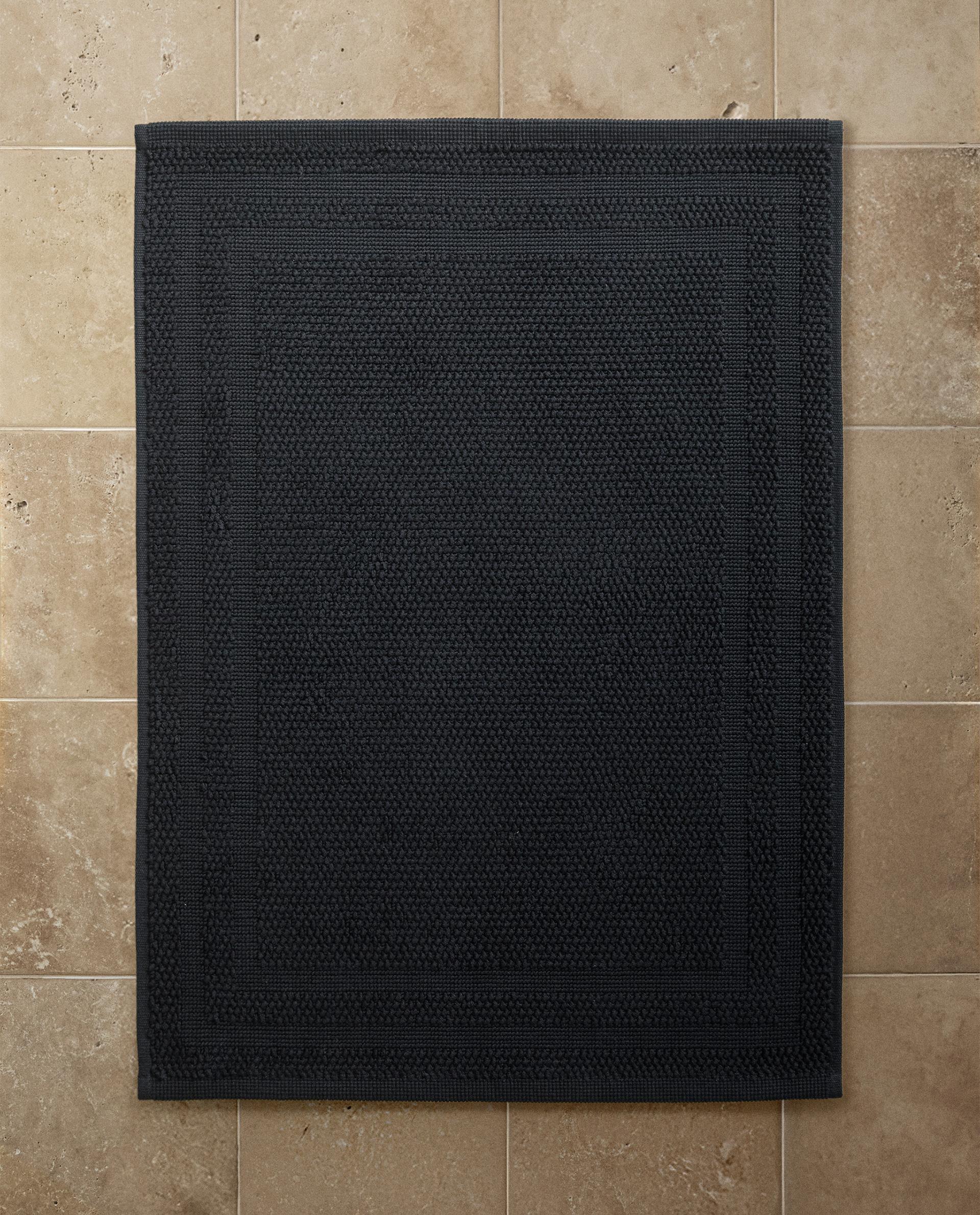 TAPIS DE BAIN COTON ANTIDÉRAPANT