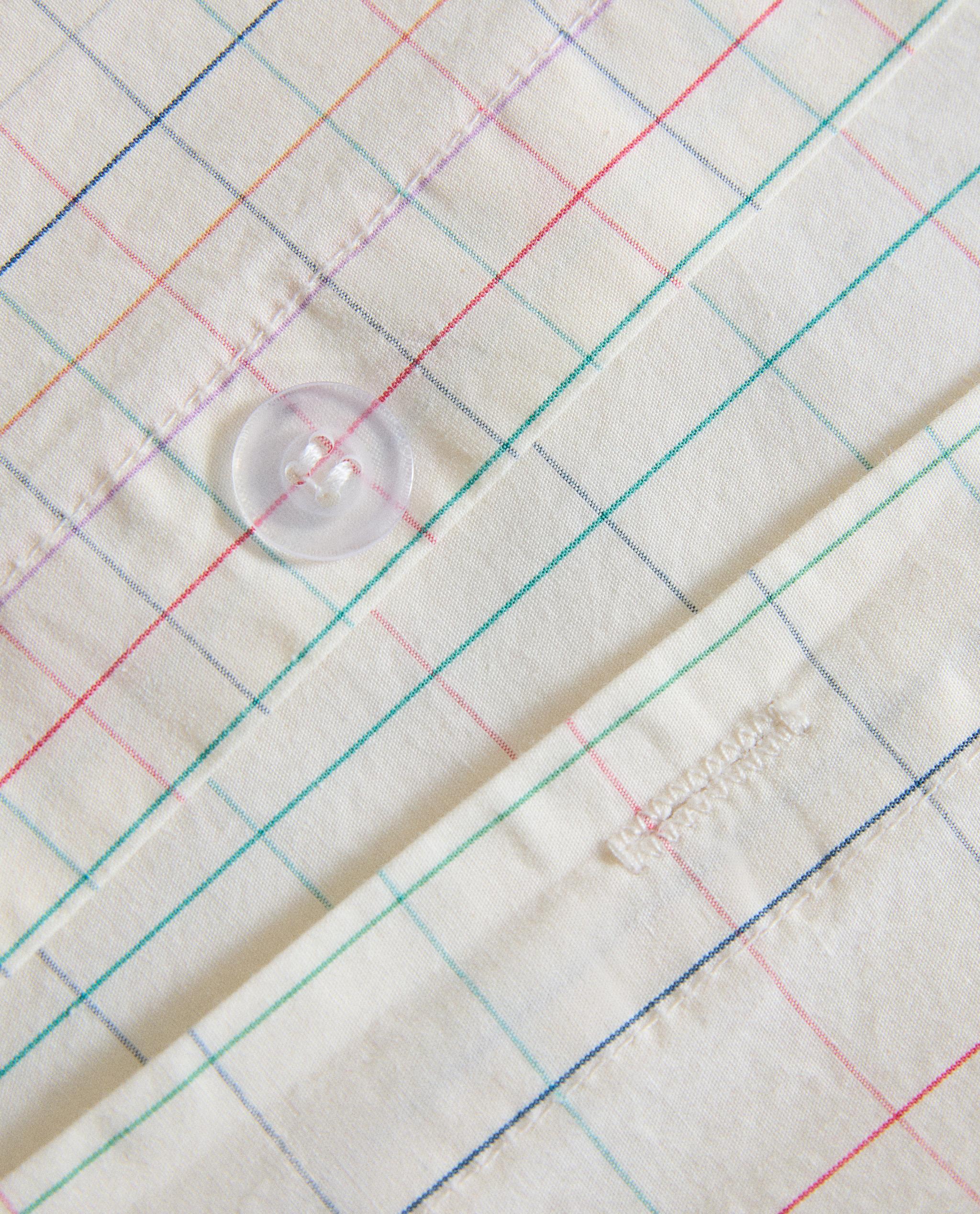 CHILDREN'S CHECK COTTON DUVET COVER product thumbnail 8