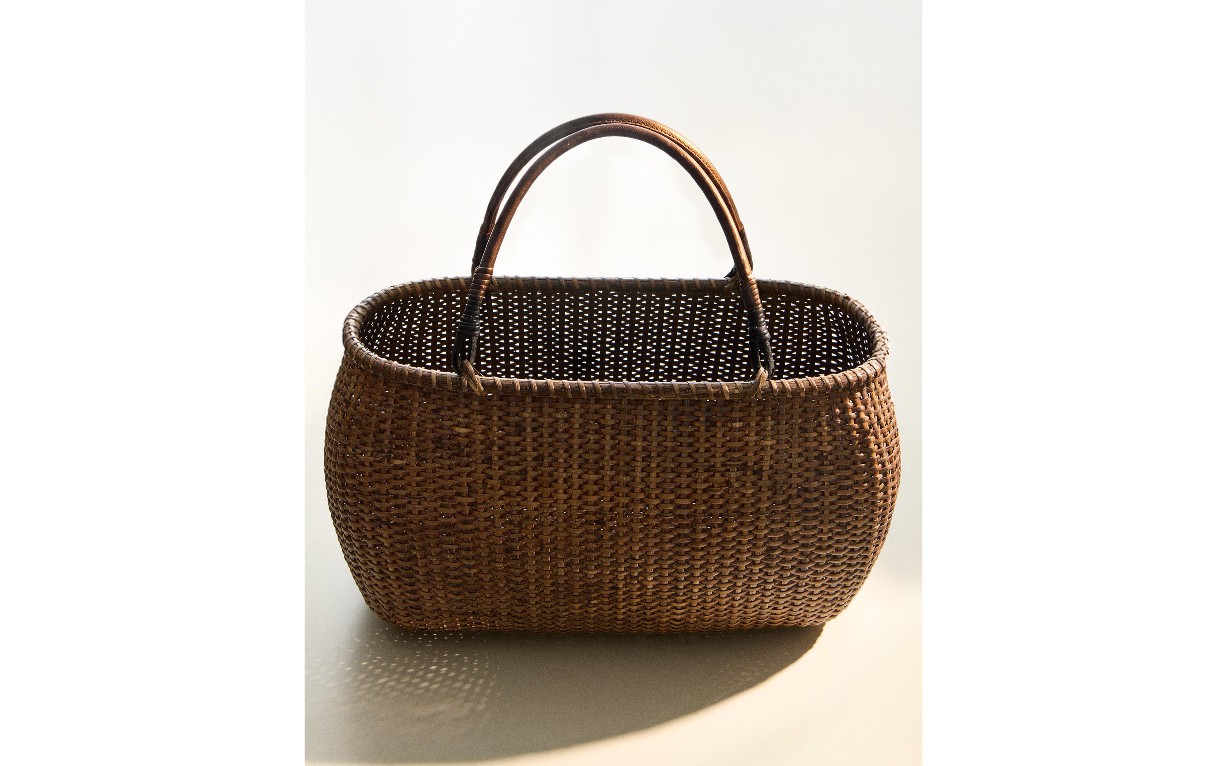 RATTAN AND BAMBOO BASKET product thumbnail 8