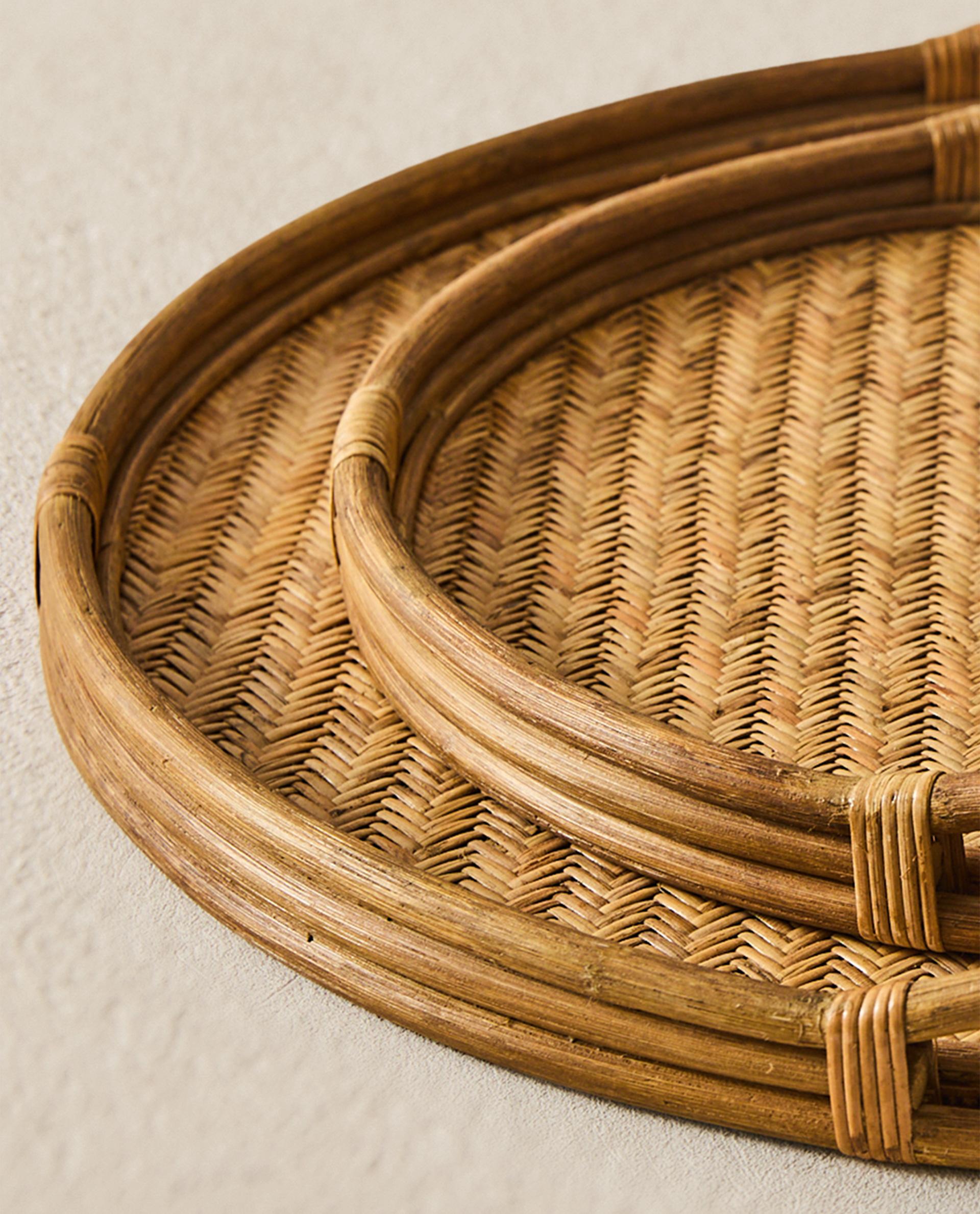 月末限定値下げ！レトロ感が可愛い★オールド バカラ バンブー トレイディッシュ皿 月末限定値下げ！レトロ感が可愛い☆オールド バカラ バンブー