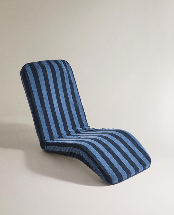 غلاف كرسي استرخاء مخطط