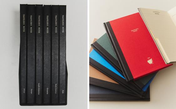 CONTINENTS TRAVEL DIARY SET (SET OF 6)