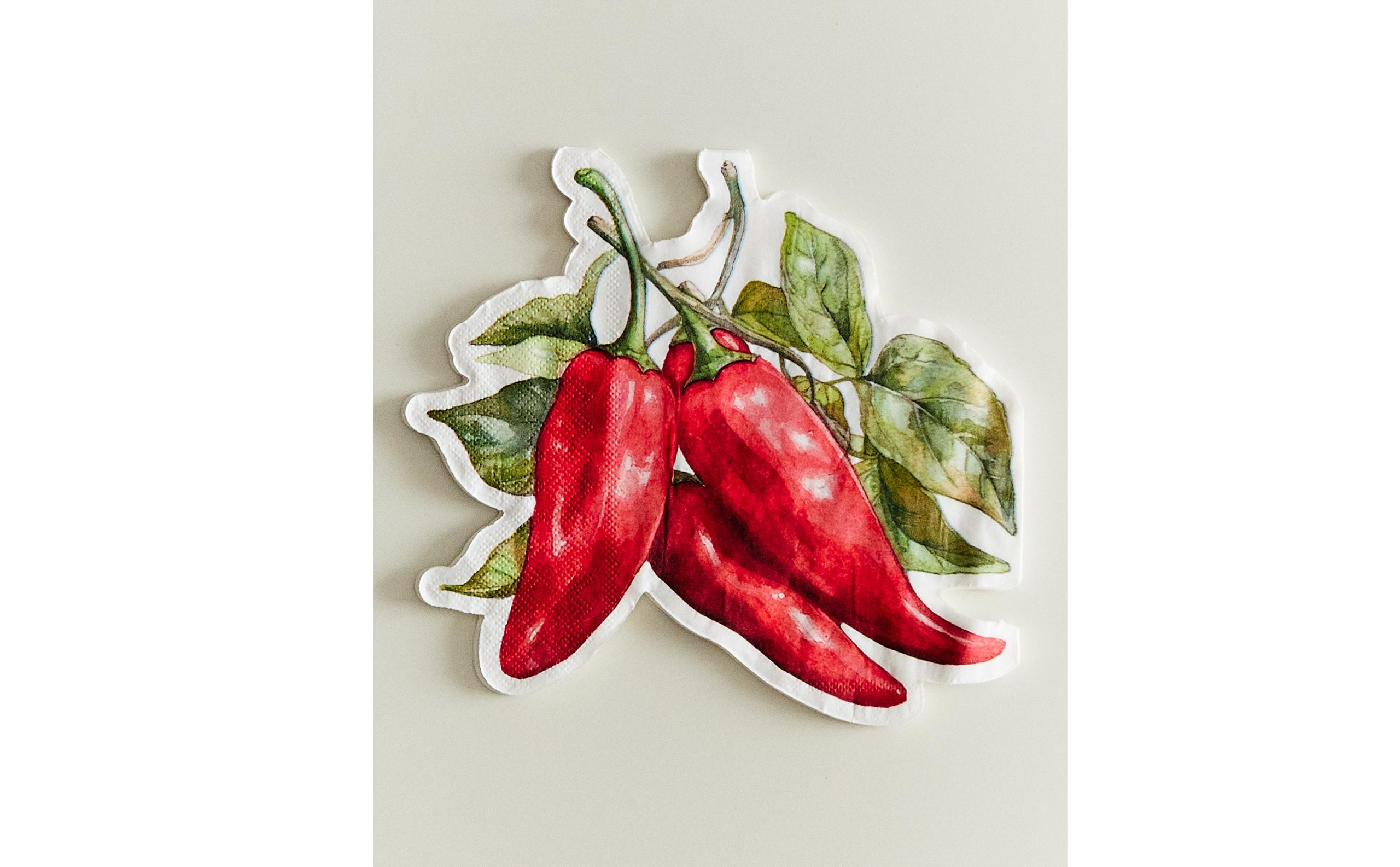 PACK OF CHILLI PAPER NAPKINS (PACK OF 20) product thumbnail 7