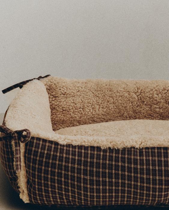 KARIERTES HAUSTIERBETT