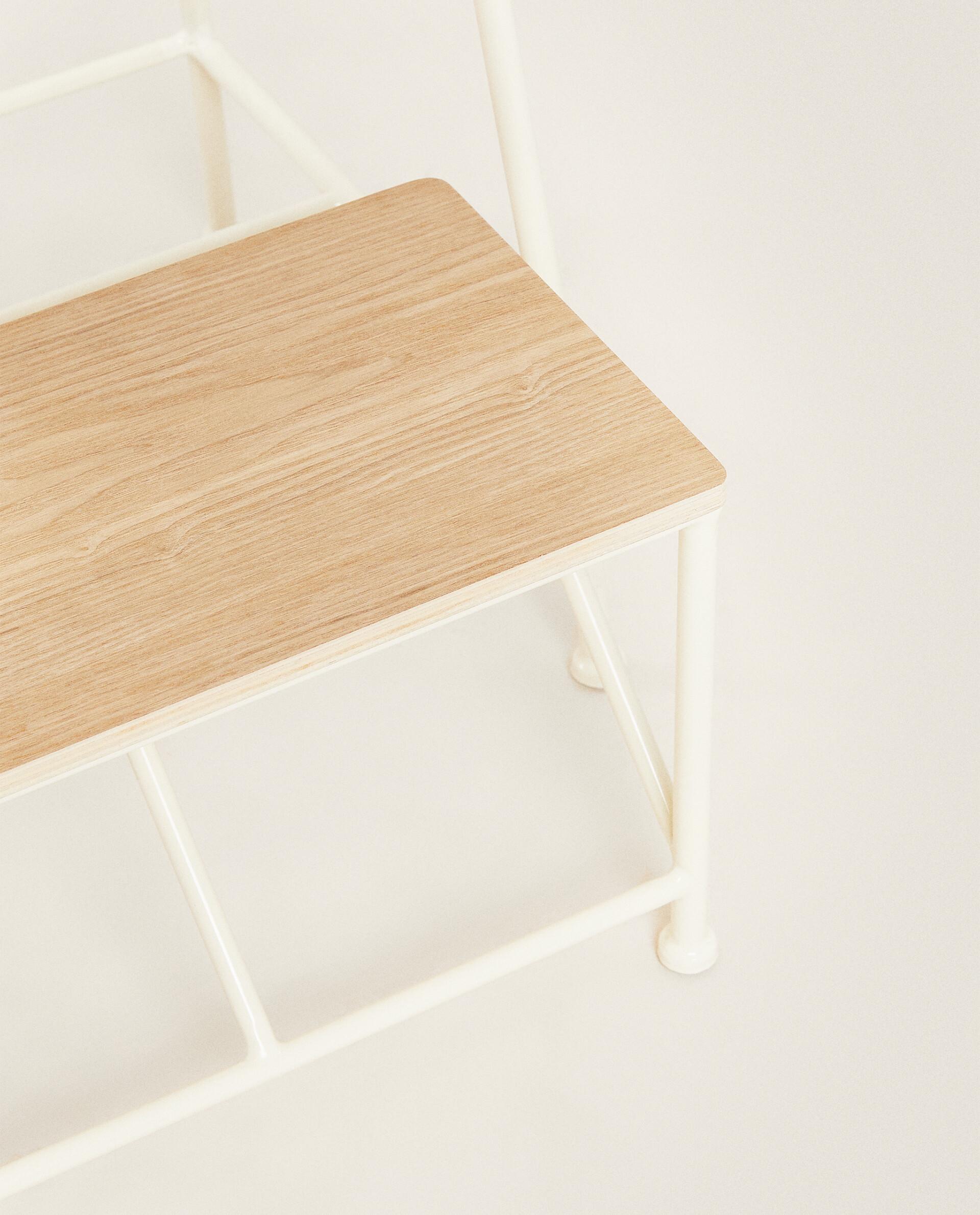 TWO-STEP WOODEN STEP STOOL product thumbnail 7