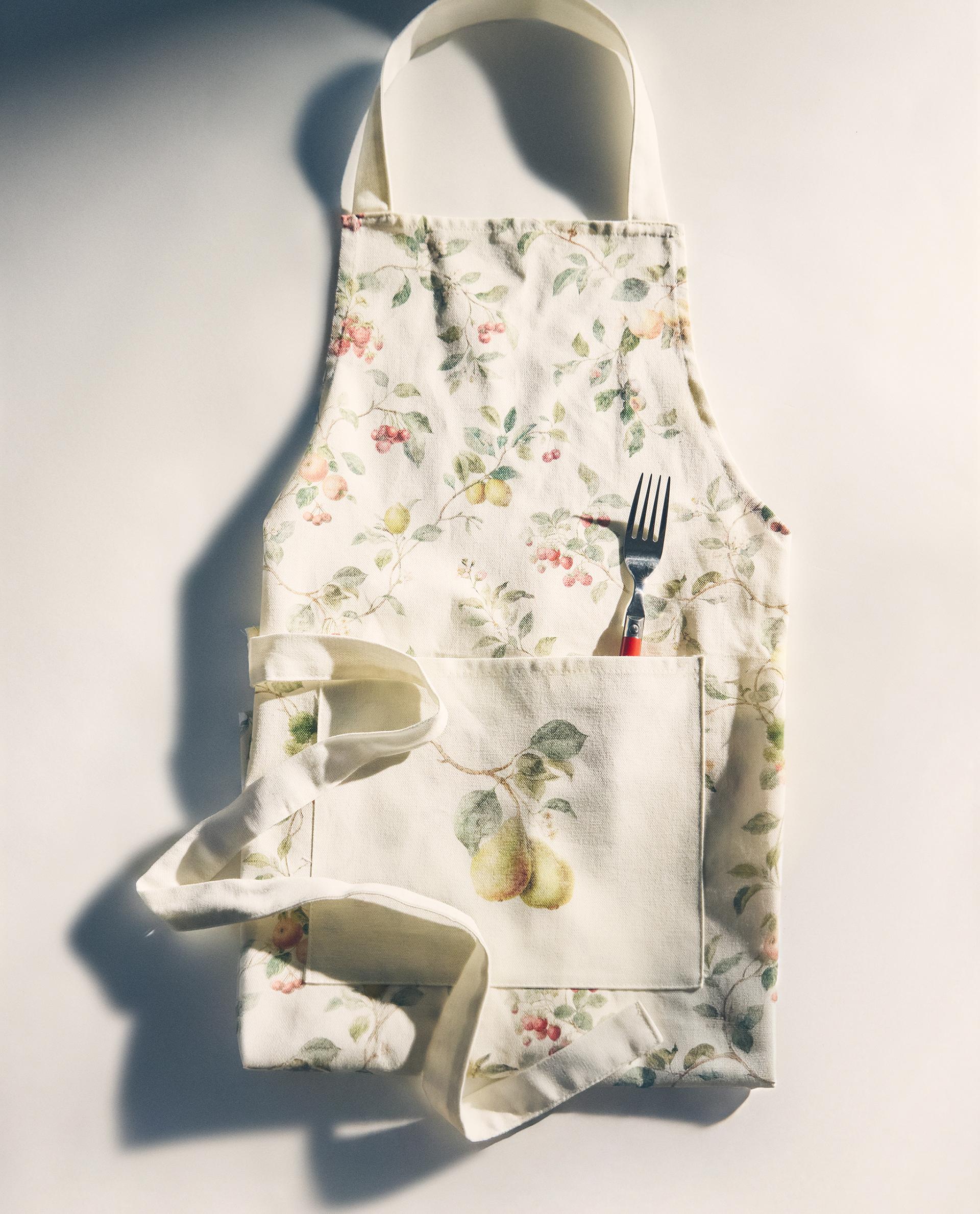 FLORAL COTTON APRON product thumbnail 9