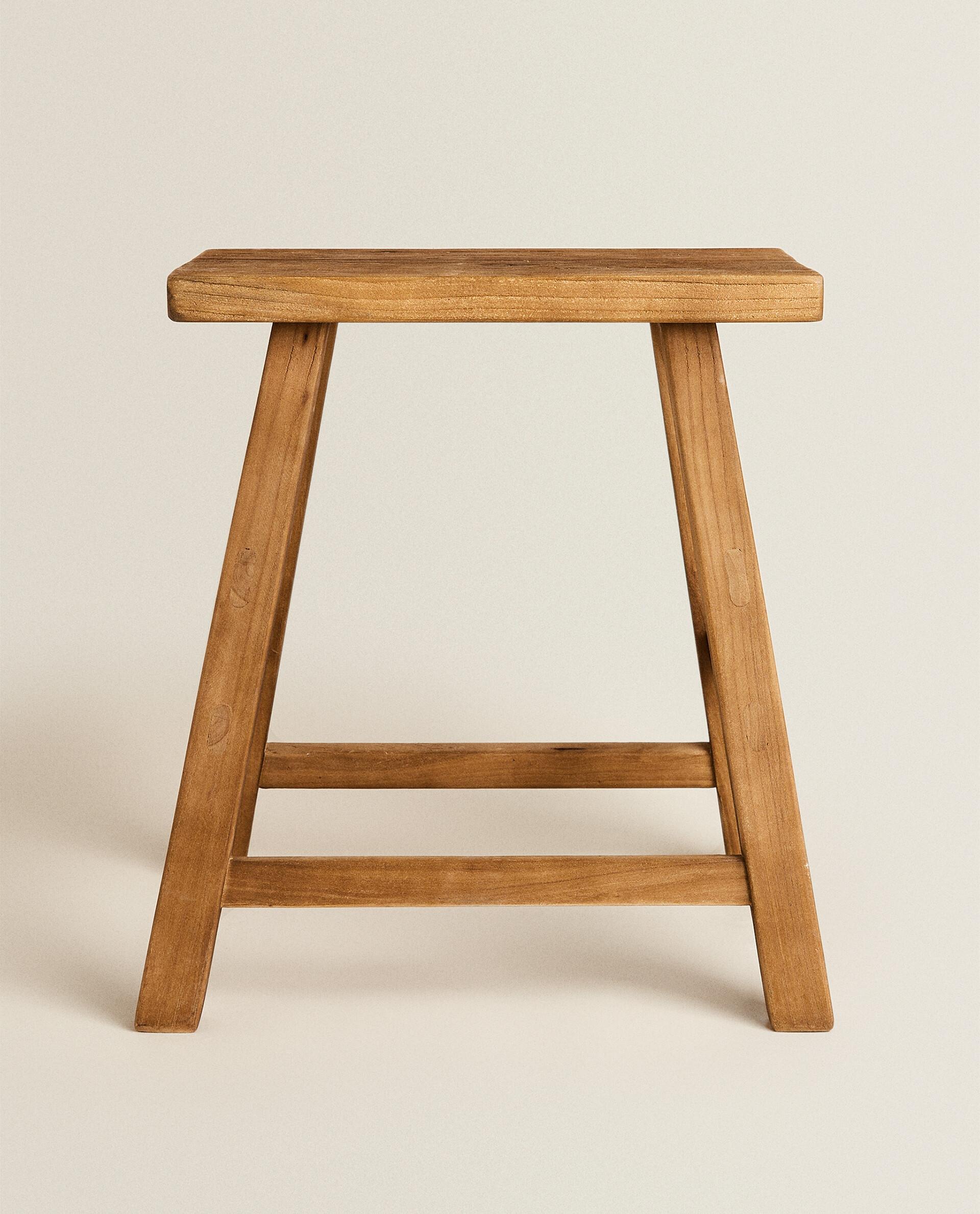 ELM WOOD STOOL Zara Home Canada