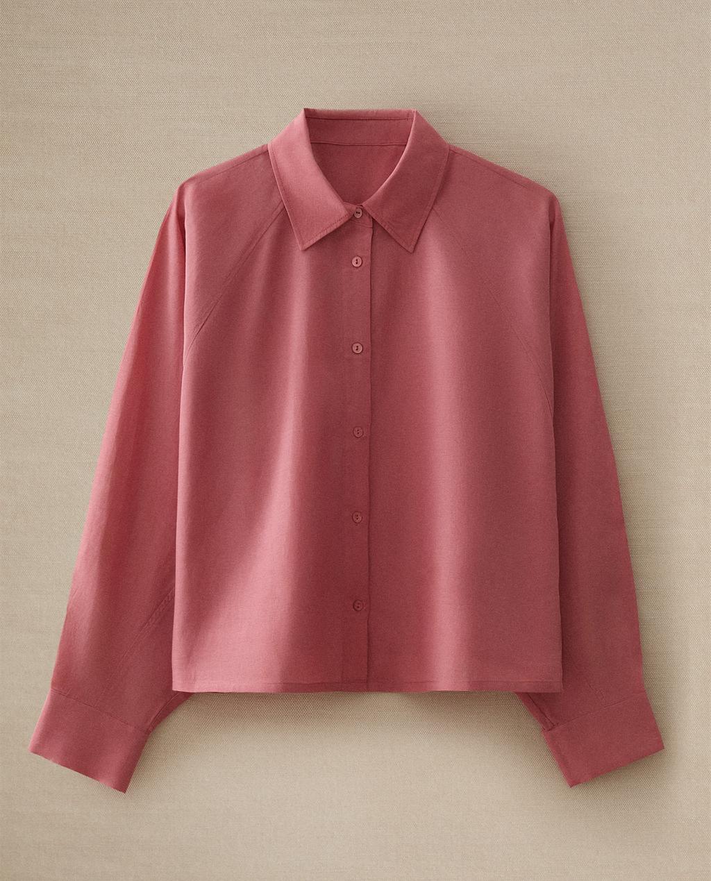 プリーツシャツ