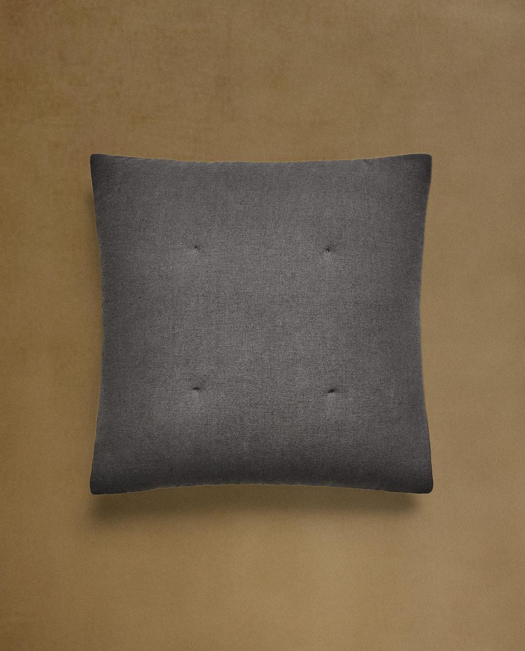 LINEN AND COTTON CUSHION COVER