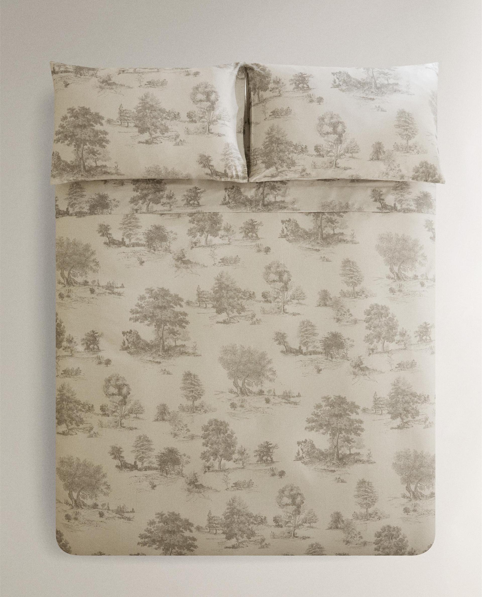 TOILE DE JOUY SATEEN DUVET COVER TOILE DE JOUY SATEEN DUVET COVER