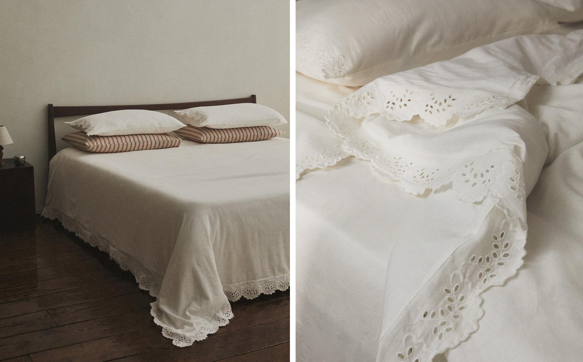 FUNDA NÓRDICA BORDADO FESTÓN FUNDA NÓRDICA BORDADO FESTÓN