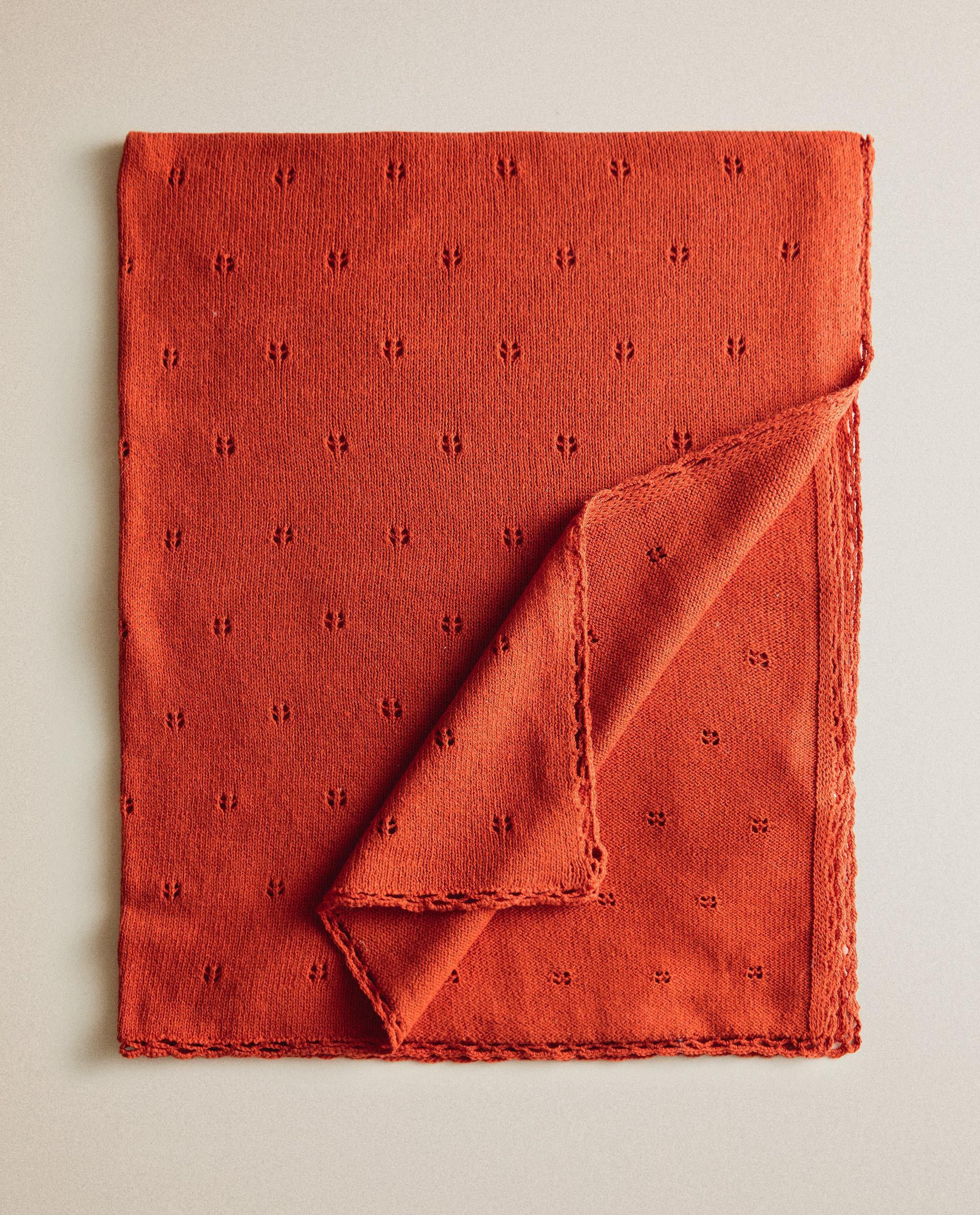POINTELLE COTTON BABY BLANKET product thumbnail 17