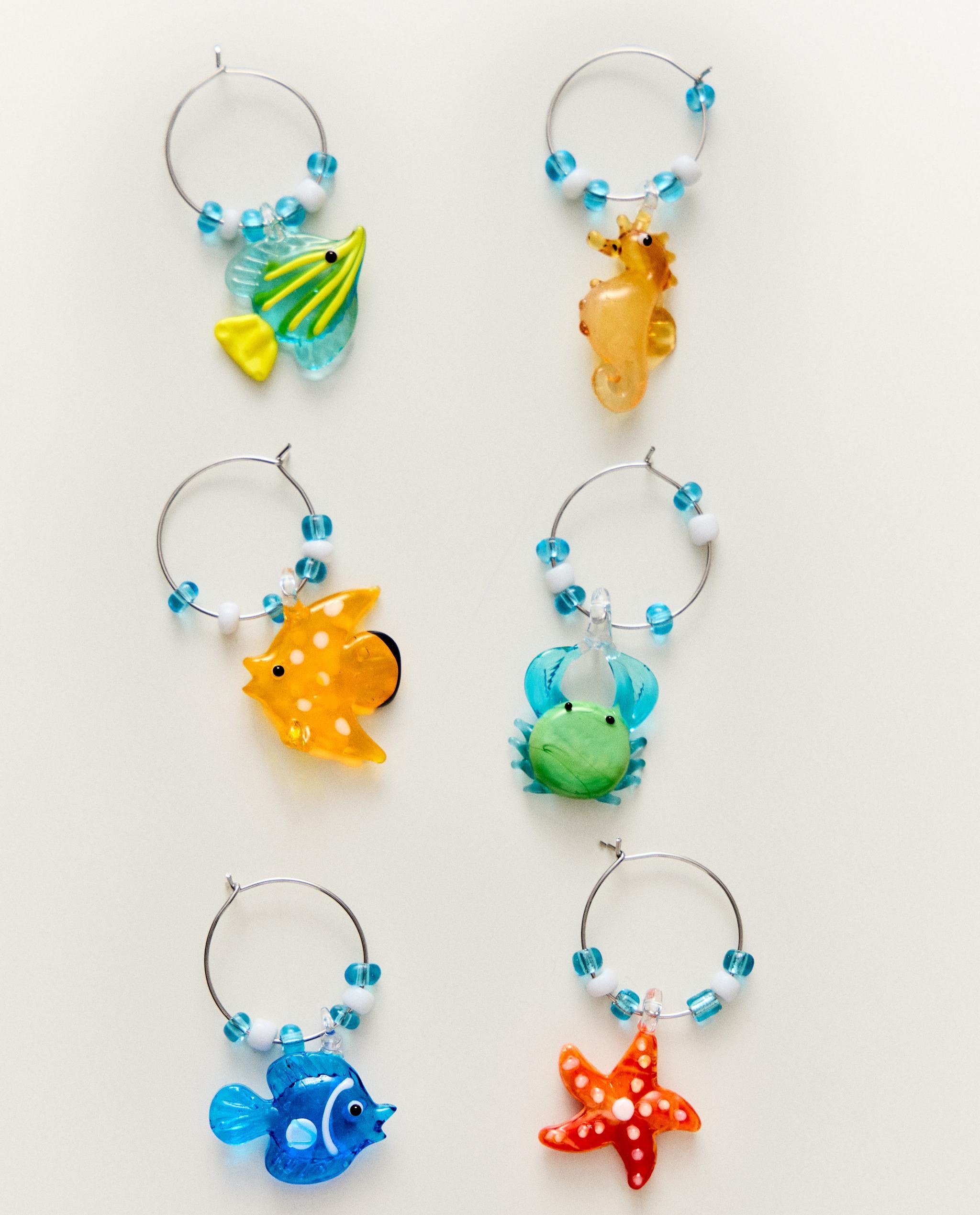 GLASS CHARMS FOR GLASSES (PACK OF 6) product thumbnail 10