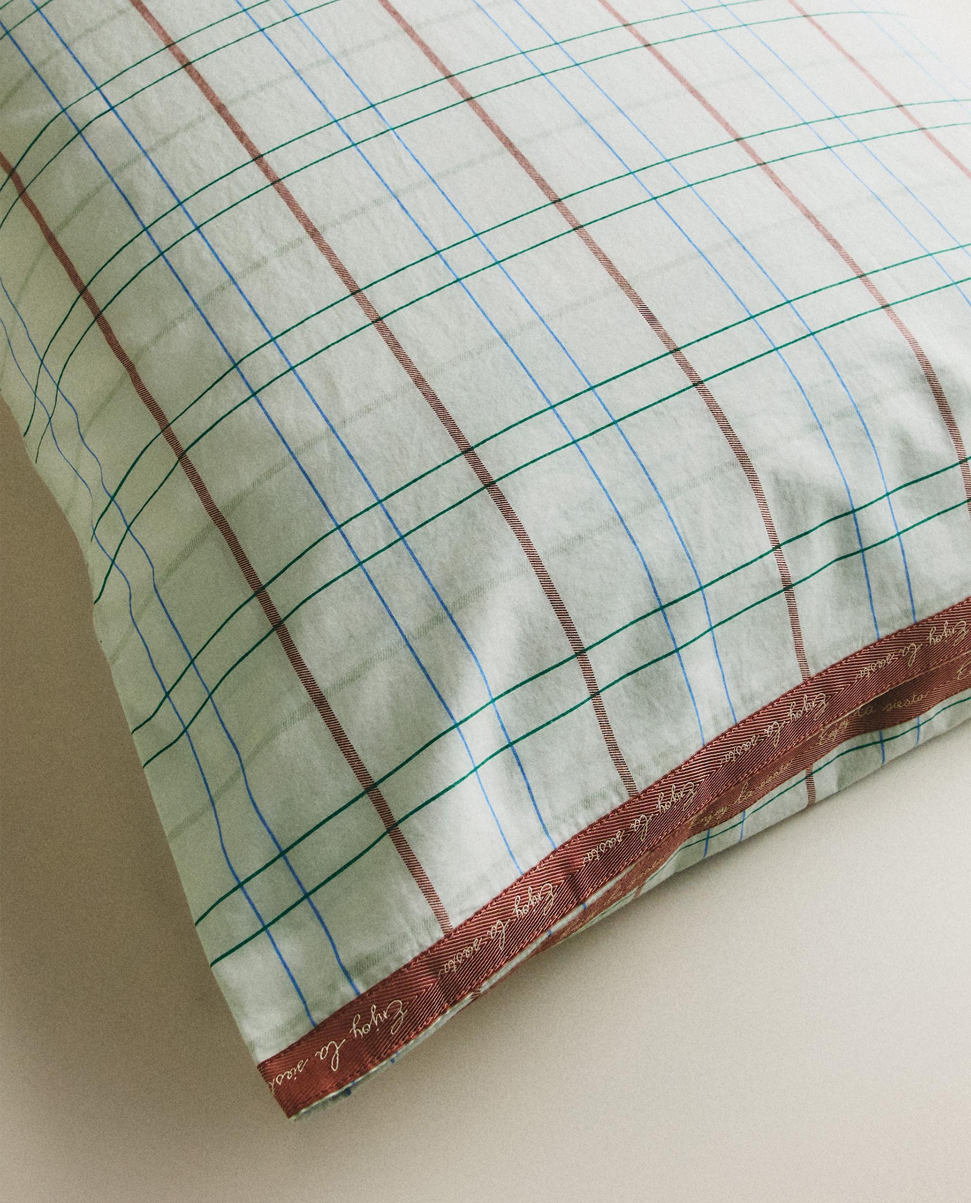 CHILDREN'S GREEN CHECK PILLOWCASE product thumbnail 8