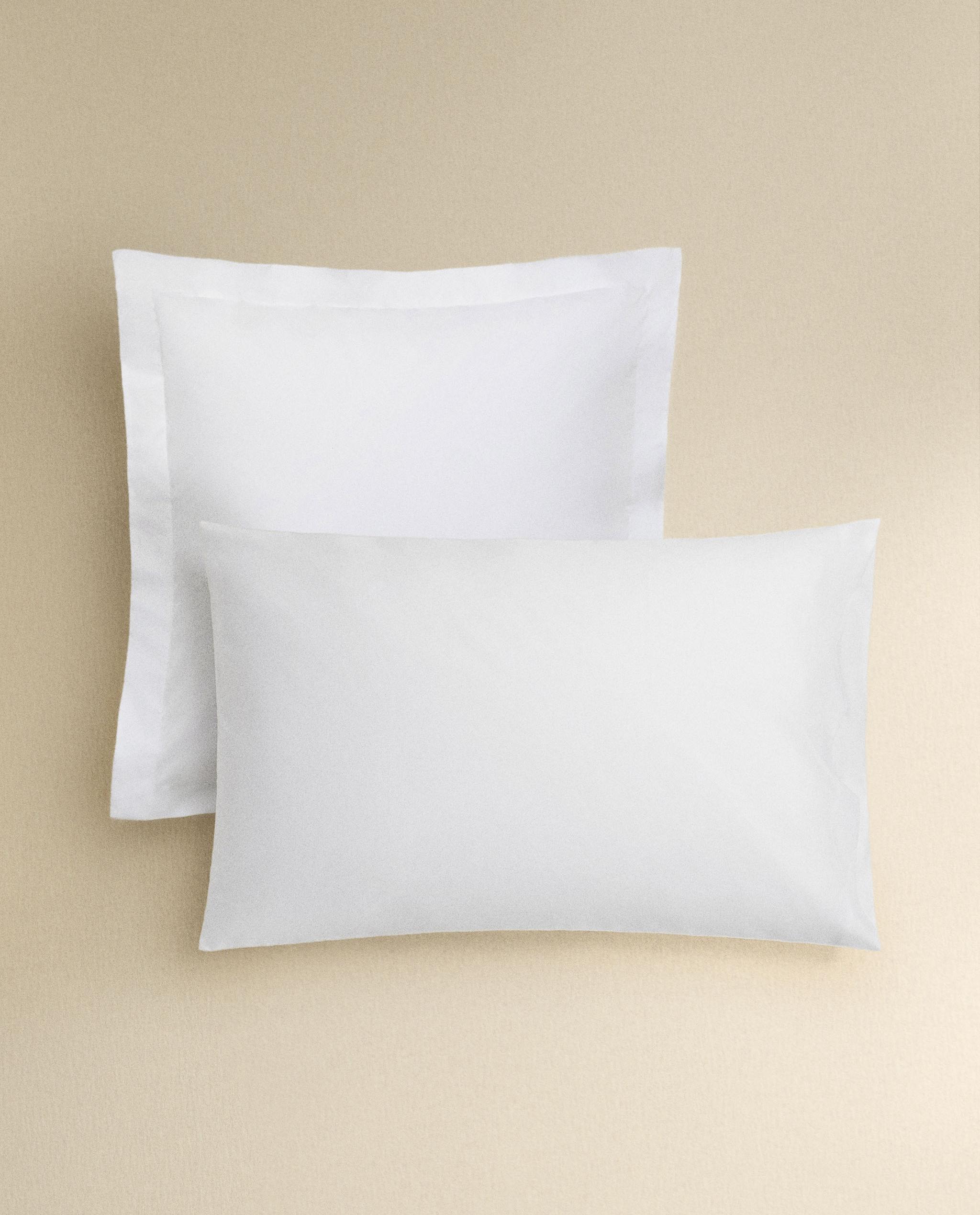 ZARA HOME　掛け布団カバー　ピロケース　新品未使用 パーケルコットン ピローケース（500スレッド） | Zara Home