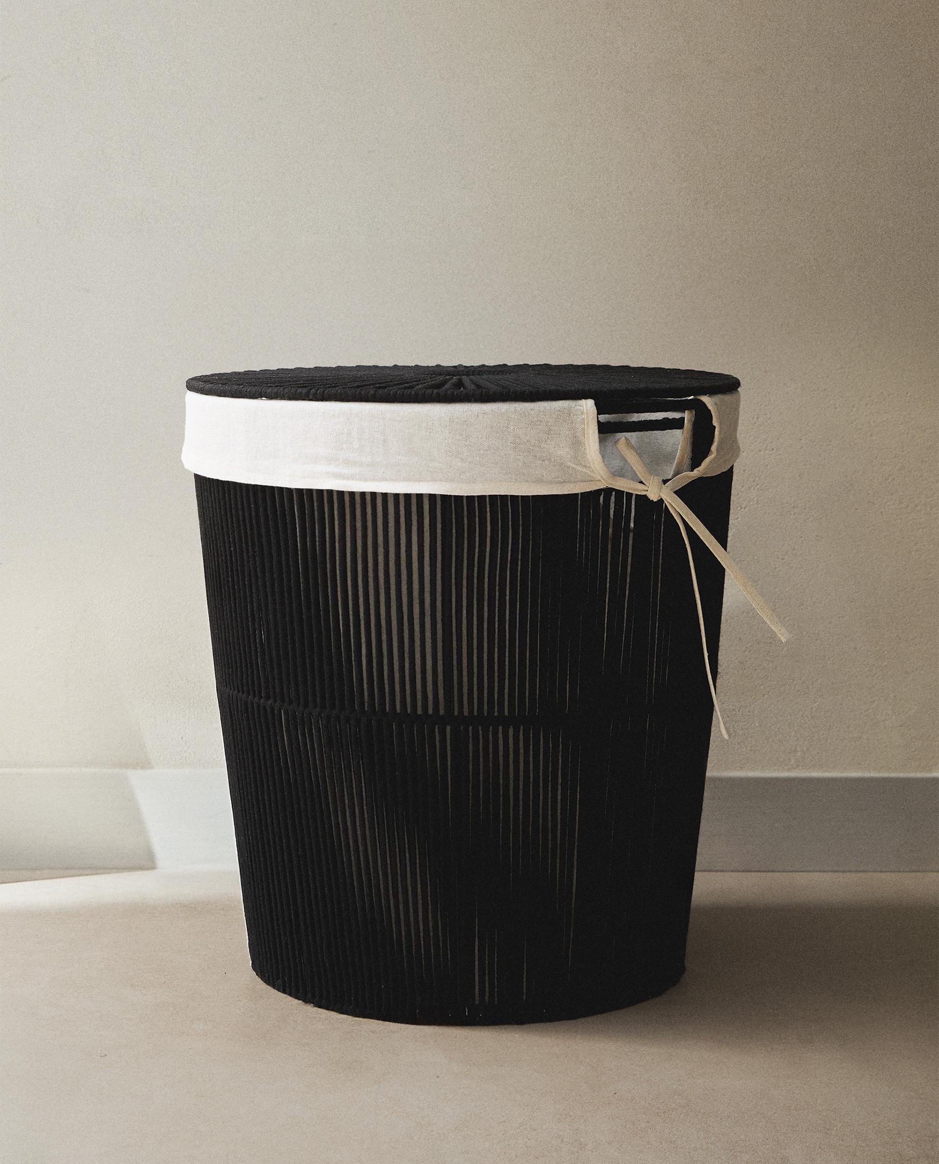 ZARA HOME かごバスケット2つセット カゴ　ランドリー収納インテリア 無印良品やニトリ以外で収納アイテムを探すならZARA HOMEを