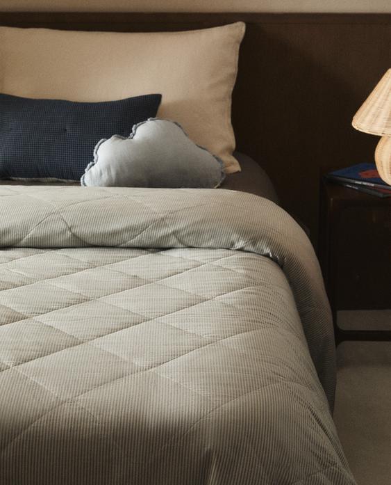 لحاف قطن مخطط للأطفال