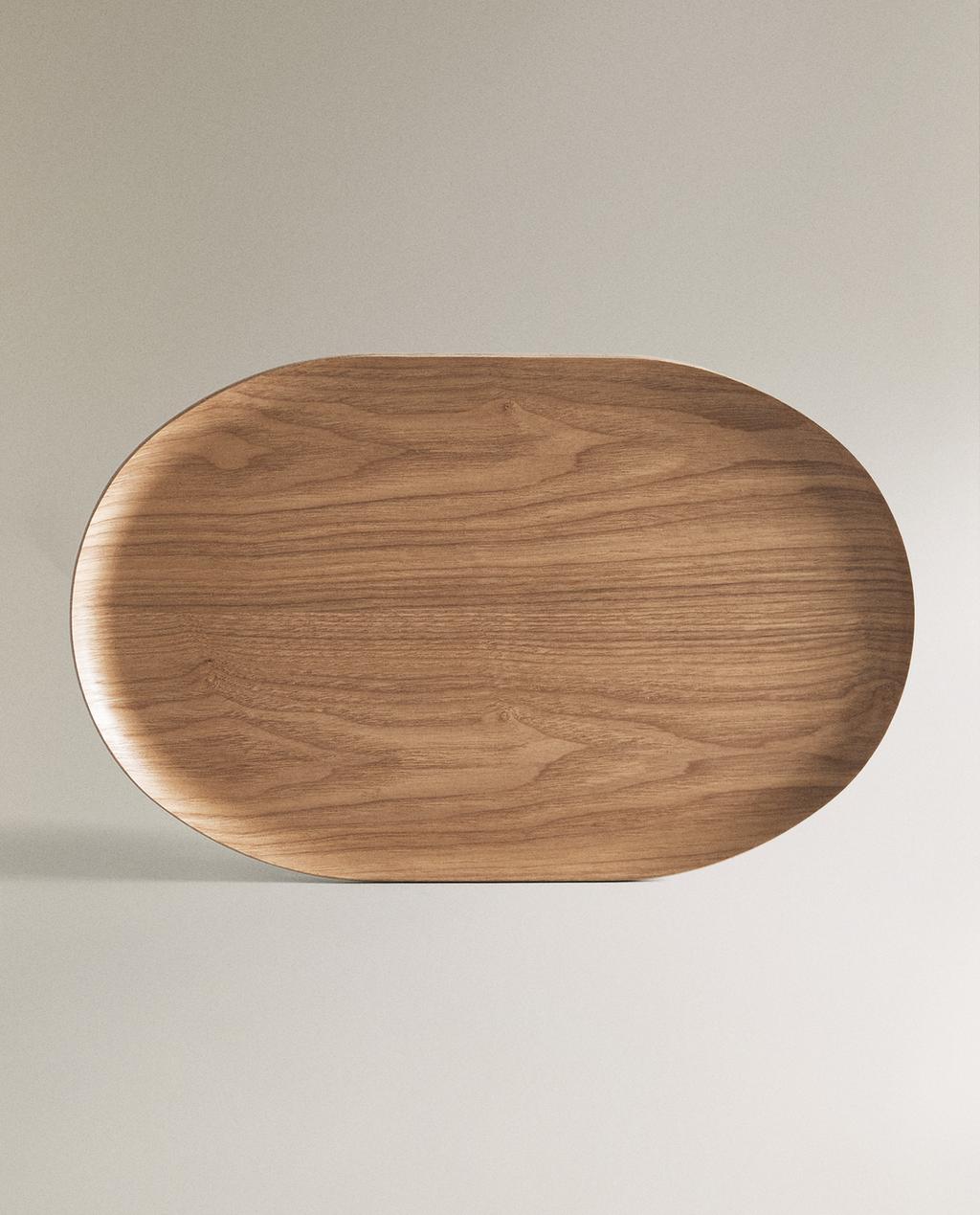 BANDEJA DE MADEIRA OVAL BANDEJA DE MADEIRA OVAL