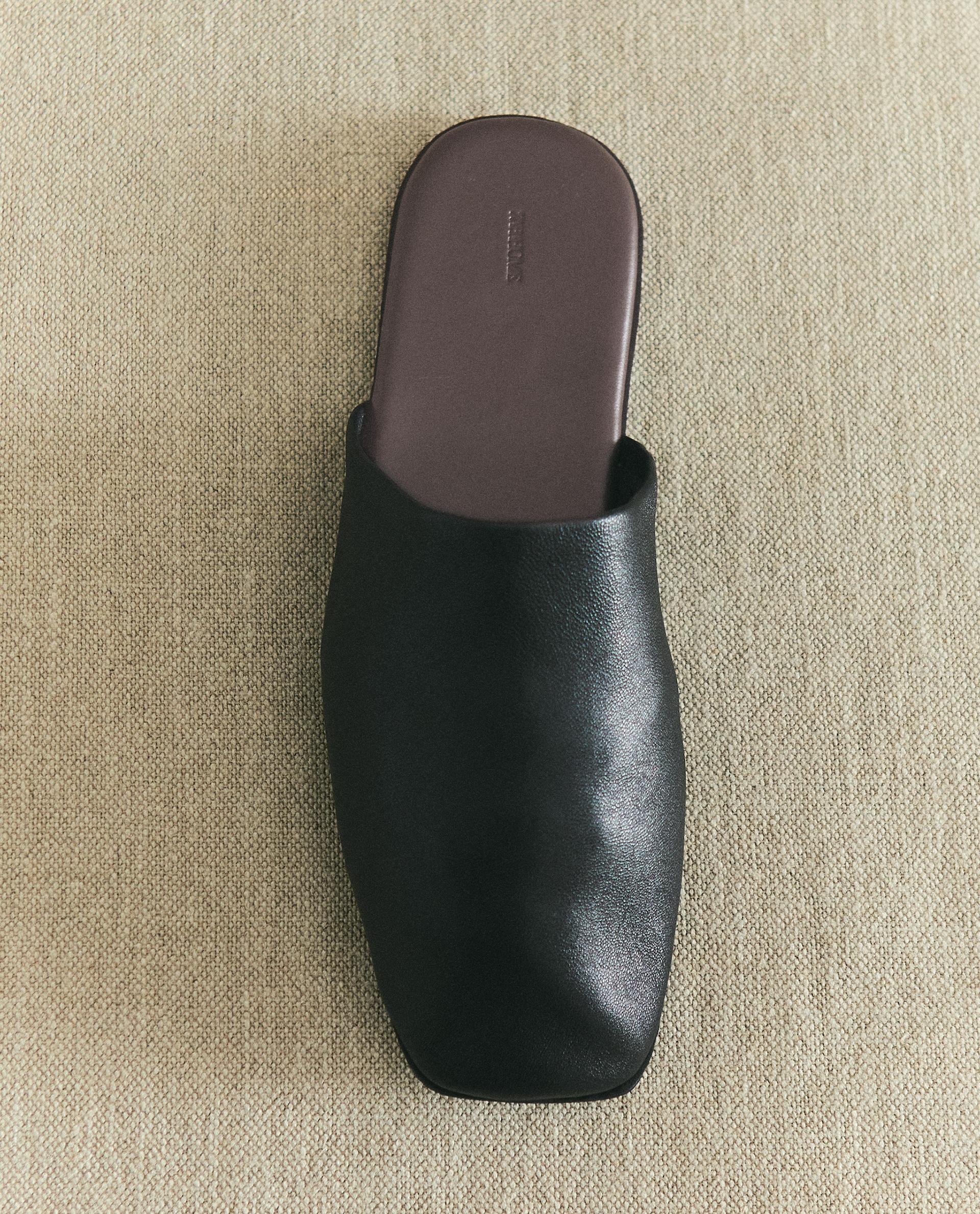 ZARA レザーウエスタンミュール 44 レザーミュール | Zara Home 日本/Japan