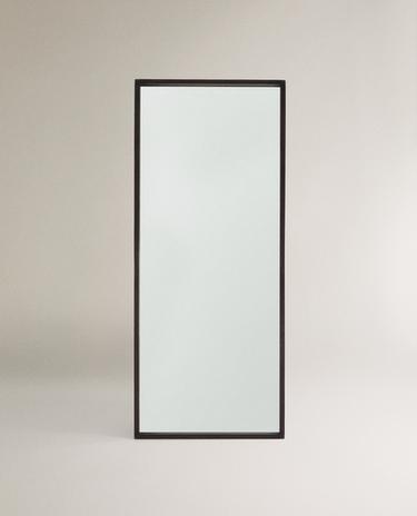 MIROIR SUR PIED CADRE BOIS