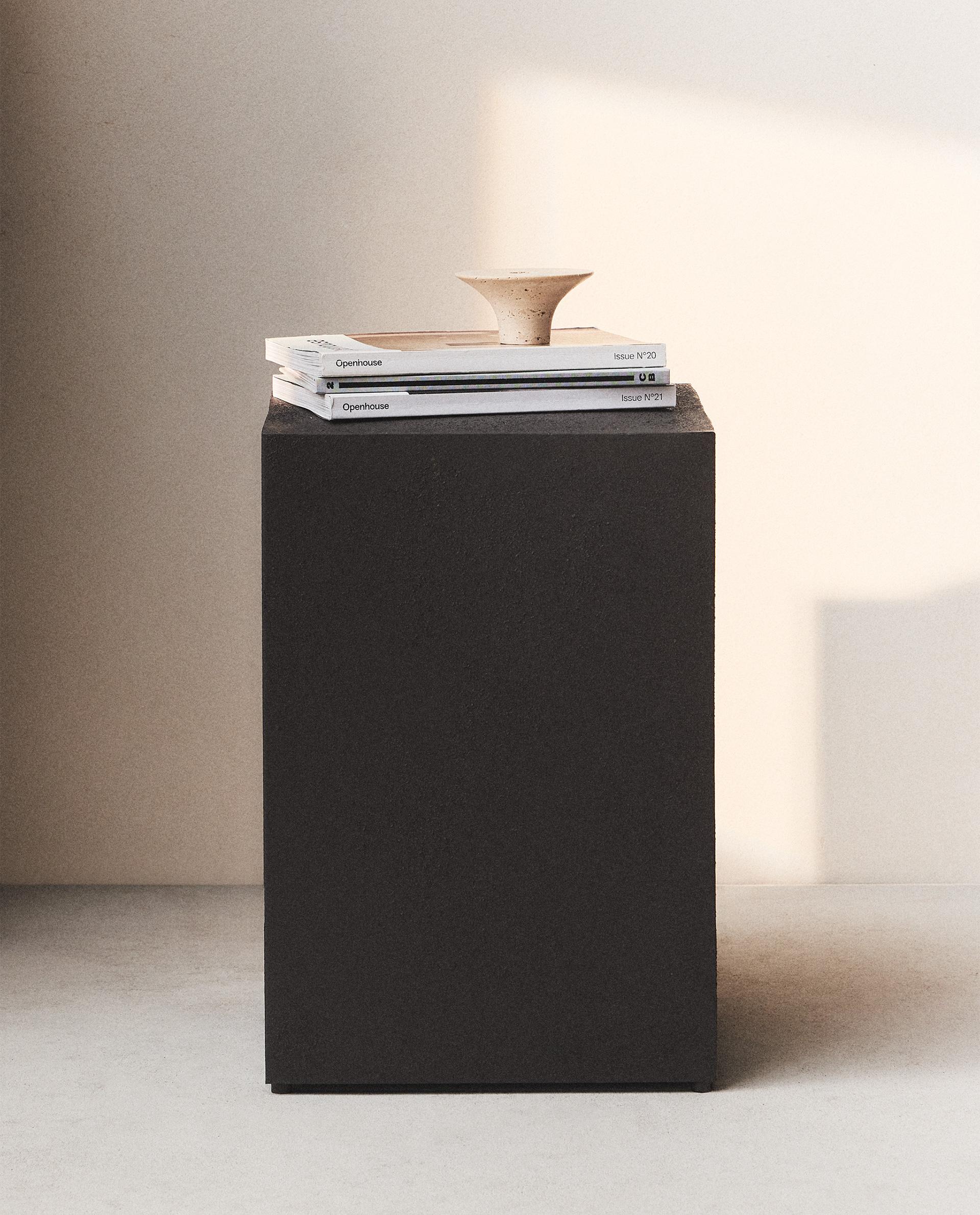 RECTANGULAR METAL PLINTH | Zara Home United States of America
