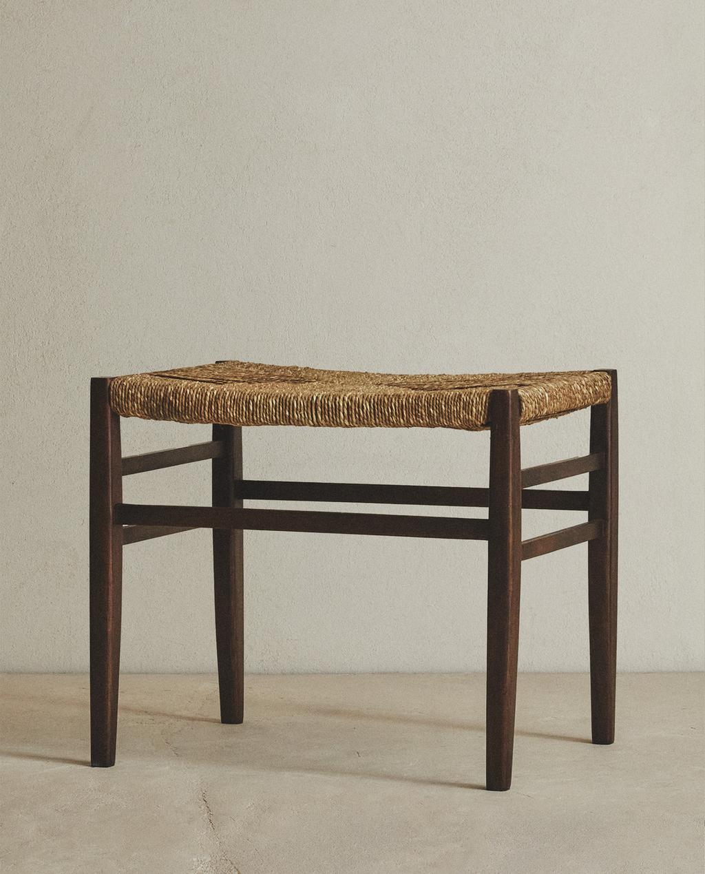 TABURETE MADERA MANGO