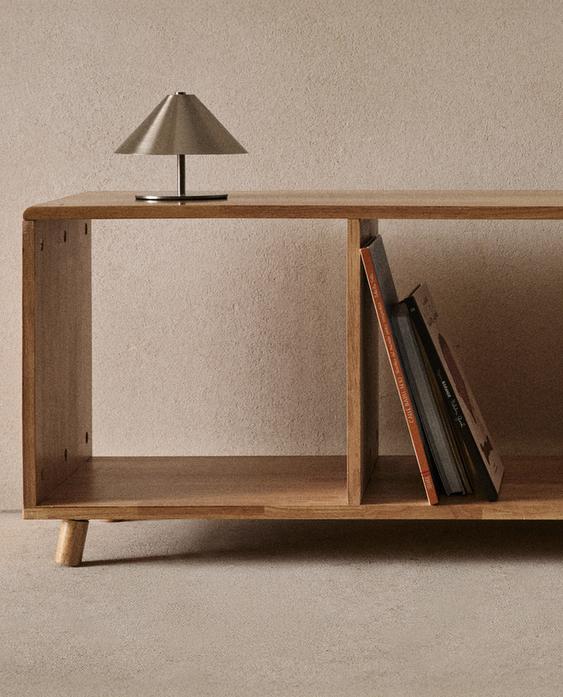 WOOD STORAGE SIDEBOARD