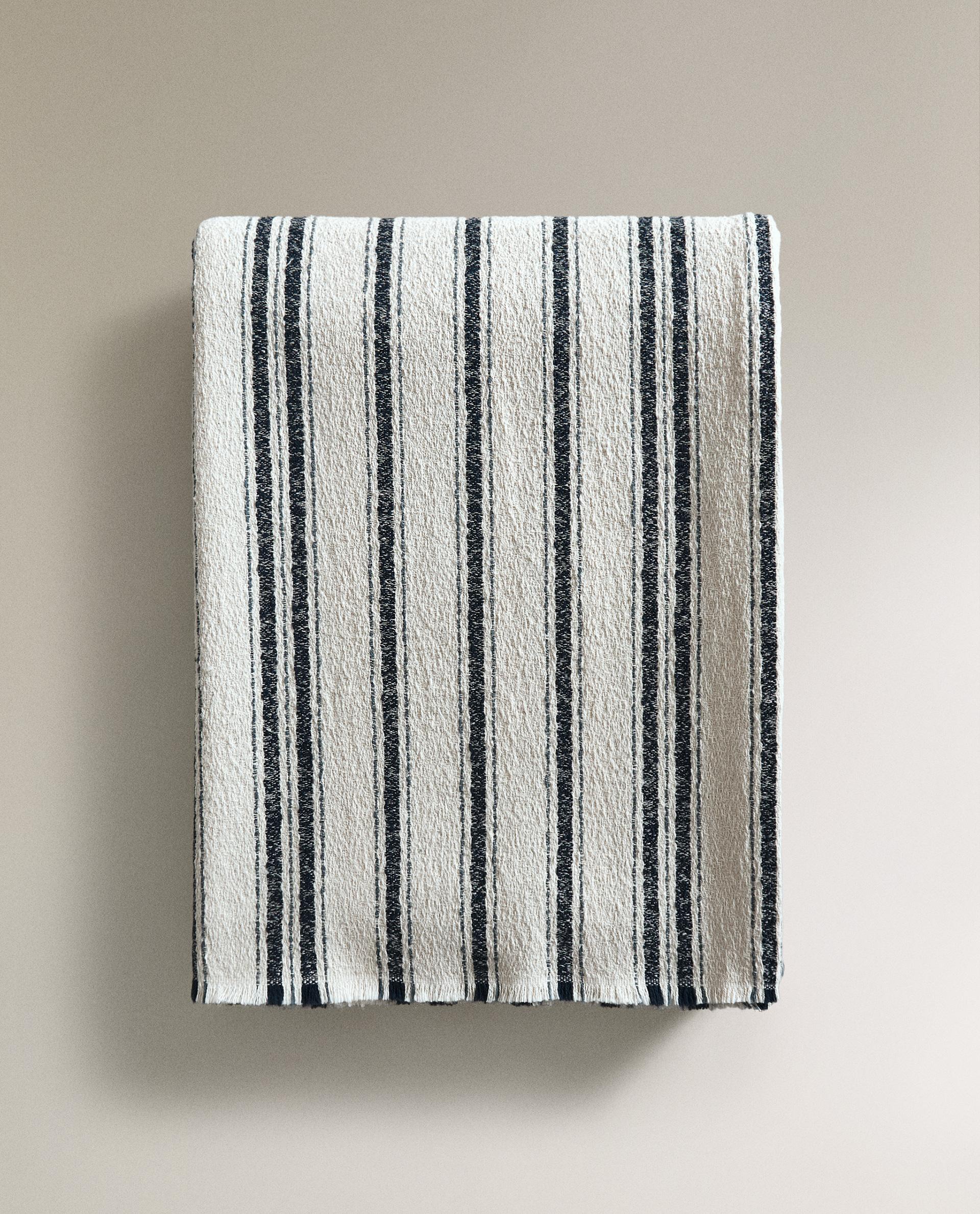 0623-9 BLANKET / STRIPE ブランケット/ストライプ Amazon.com: DII Rustic Farmhouse Cotton Cabana Striped