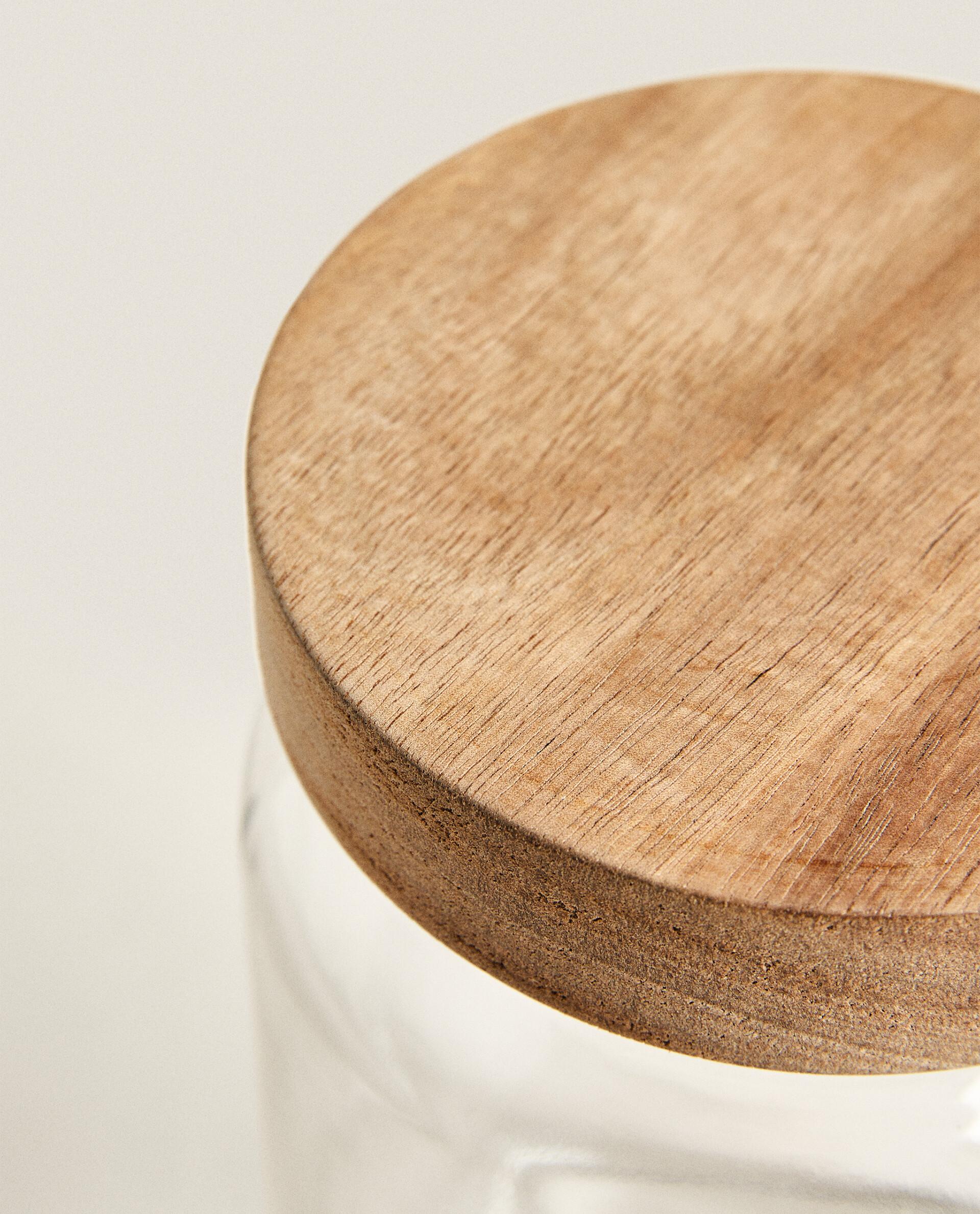 GLASS SCREW-ON STORAGE JAR product thumbnail 13