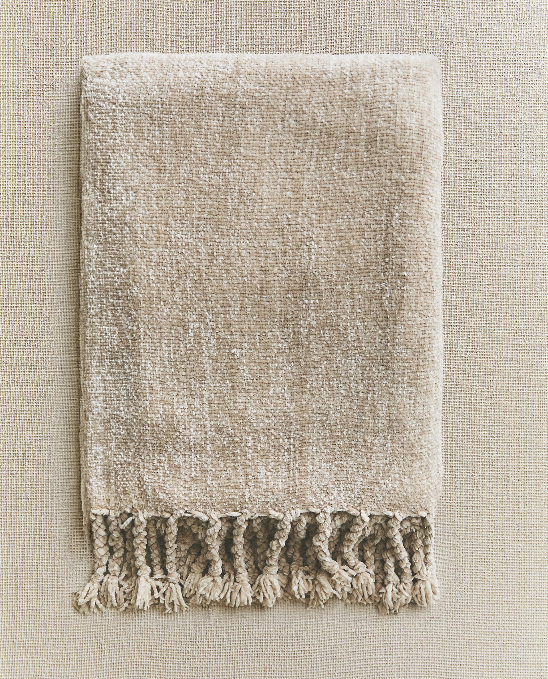 ☆未使用・タグ付☆ ZARA HOME ニットブランケット