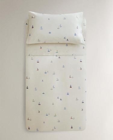 COUETTE ENFANT COTON BATEAUX