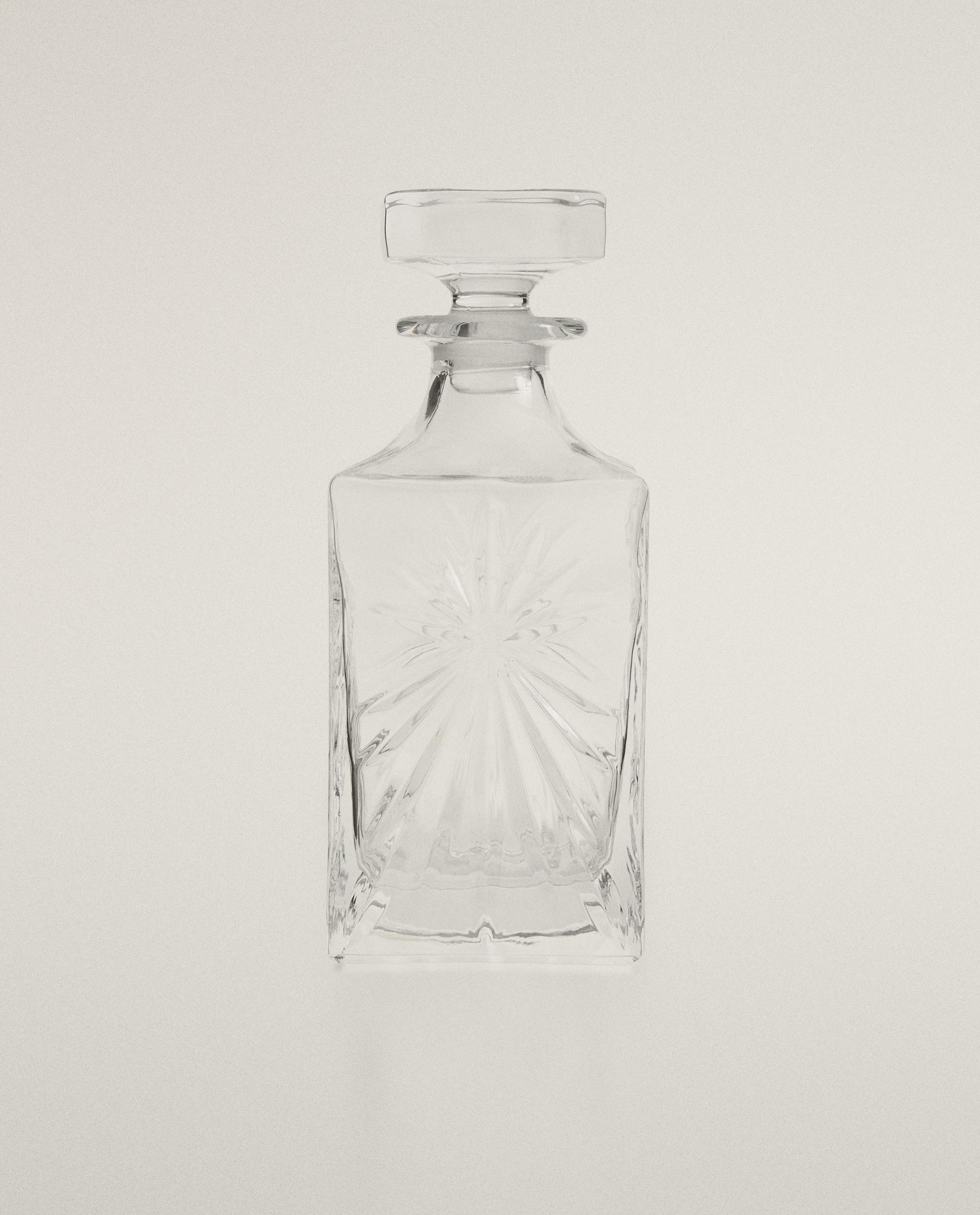 CRYSTALLINE BOTTLE WITH RAISED DESIGN product thumbnail 4