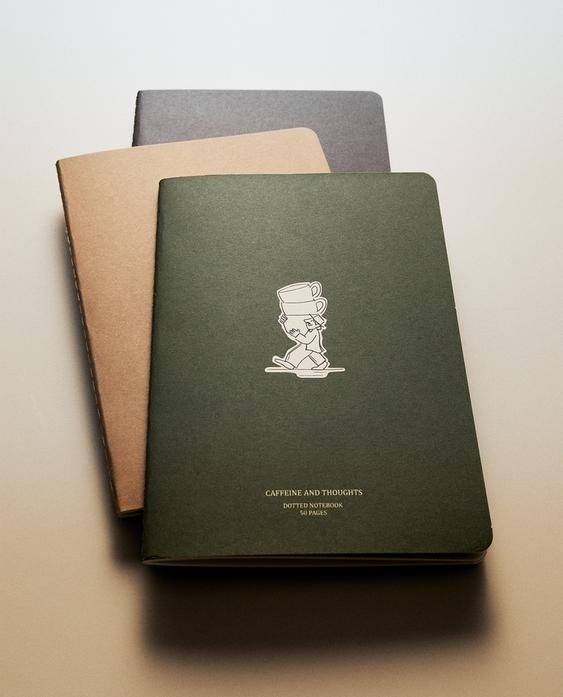 PACK LIBRETAS CAFÉ (PACK DE 3) PACK LIBRETAS CAFÉ (PACK DE 3)