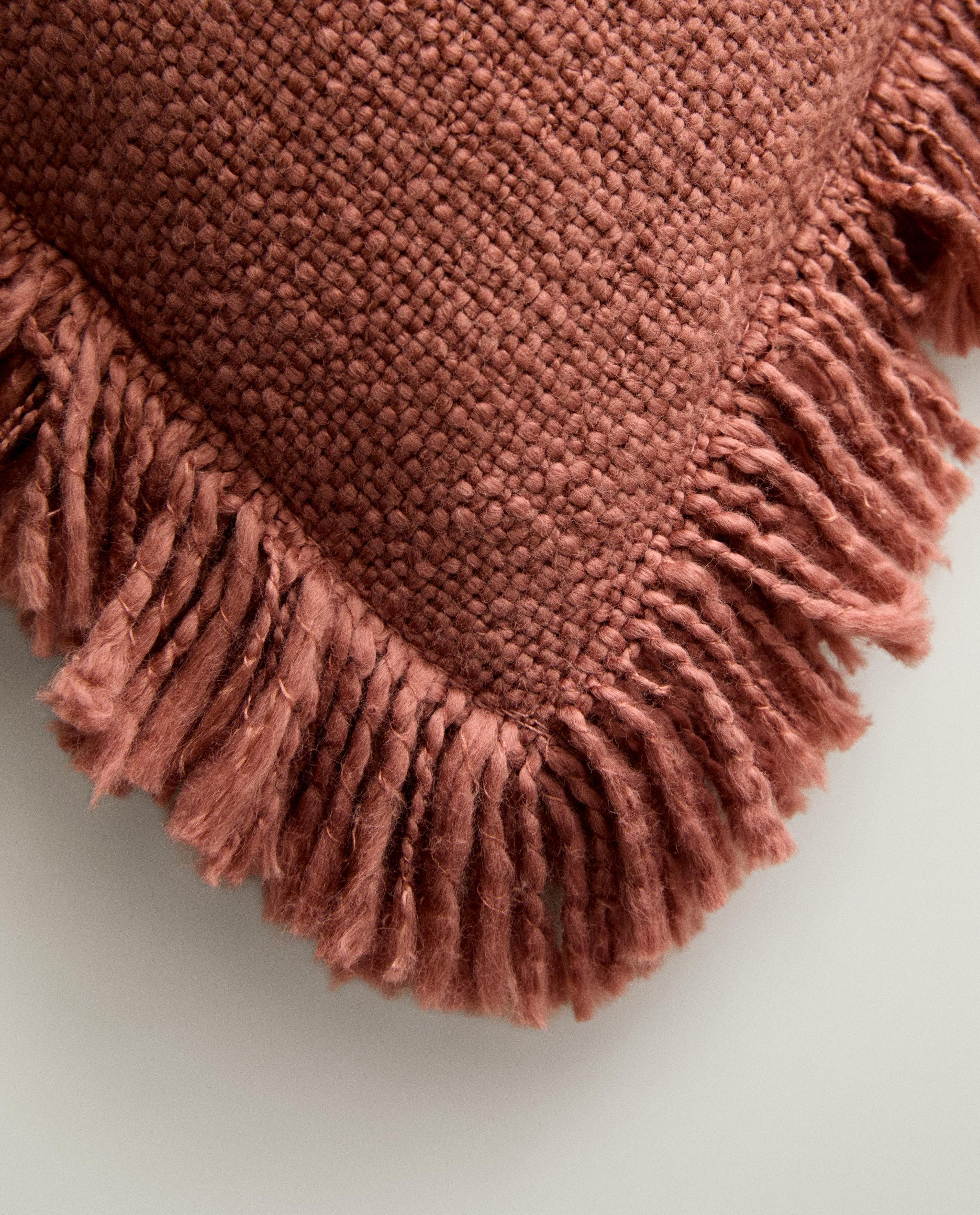 STRIPED CUSHION COVER WITH FRINGING product thumbnail 13