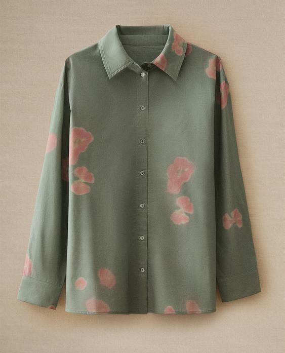 FLORAL COTTON SHIRT